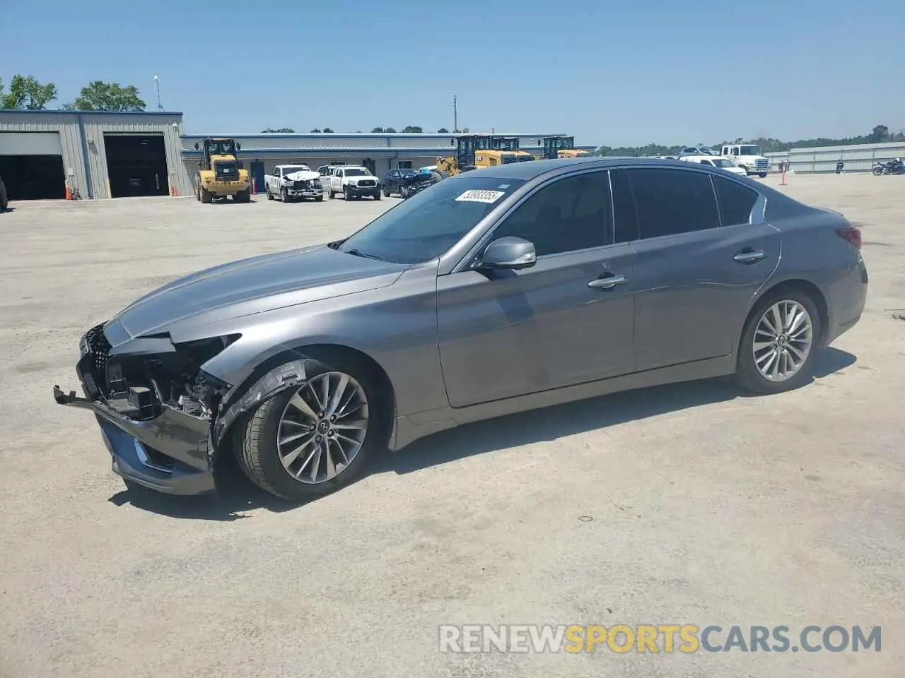 1 fotografías del automóvil dañado JN1EV7BP3NM311791 INFINITI Q50 2022