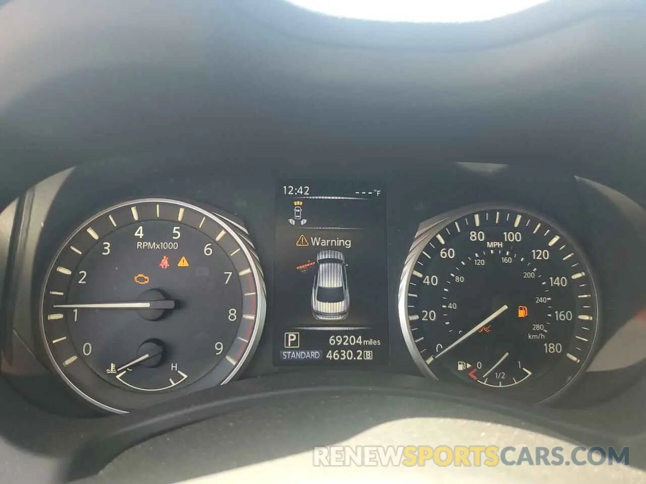 9 fotografías del automóvil dañado JN1EV7BP3NM311791 INFINITI Q50 2022