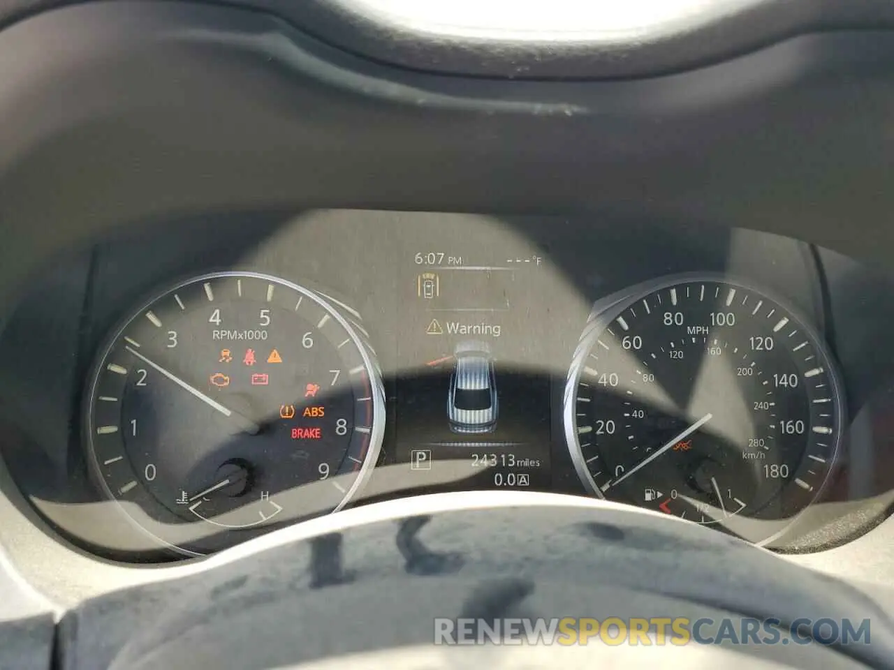 9 fotografías del automóvil dañado JN1EV7BP5NM310738 INFINITI Q50 2022