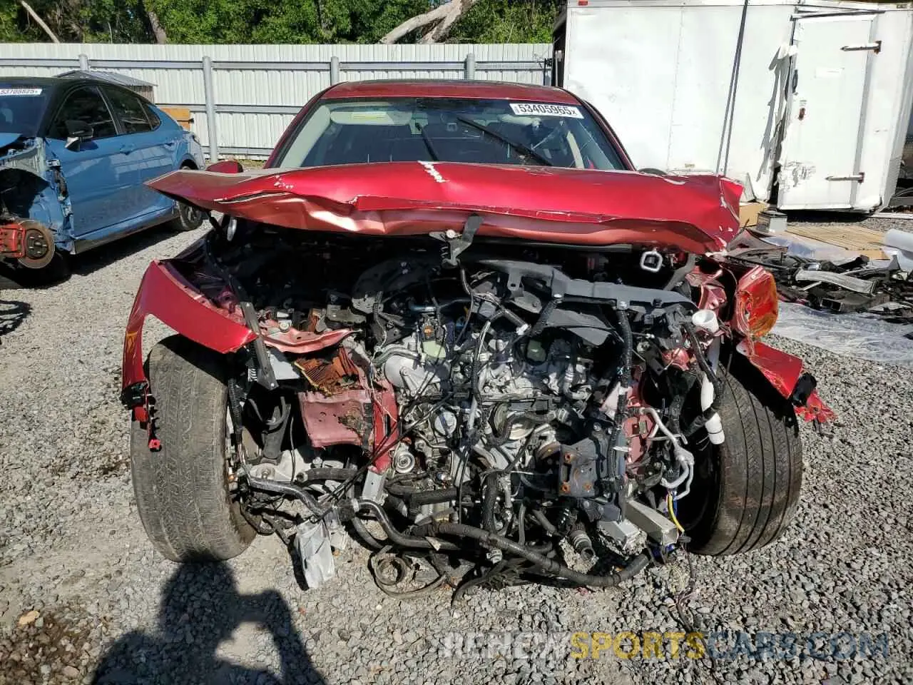 5 fotografías del automóvil dañado JN1EV7BP8NM310295 INFINITI Q50 2022