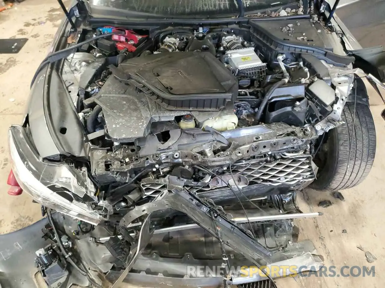 11 fotografías del automóvil dañado JN1EV7BR4NM342033 INFINITI Q50 2022