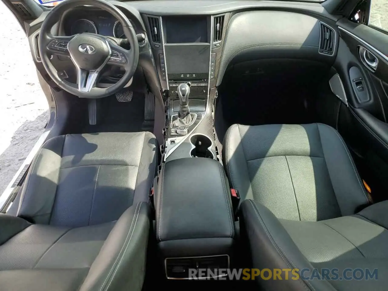 8 fotografías del automóvil dañado JN1EV7CP8NM310019 INFINITI Q50 2022