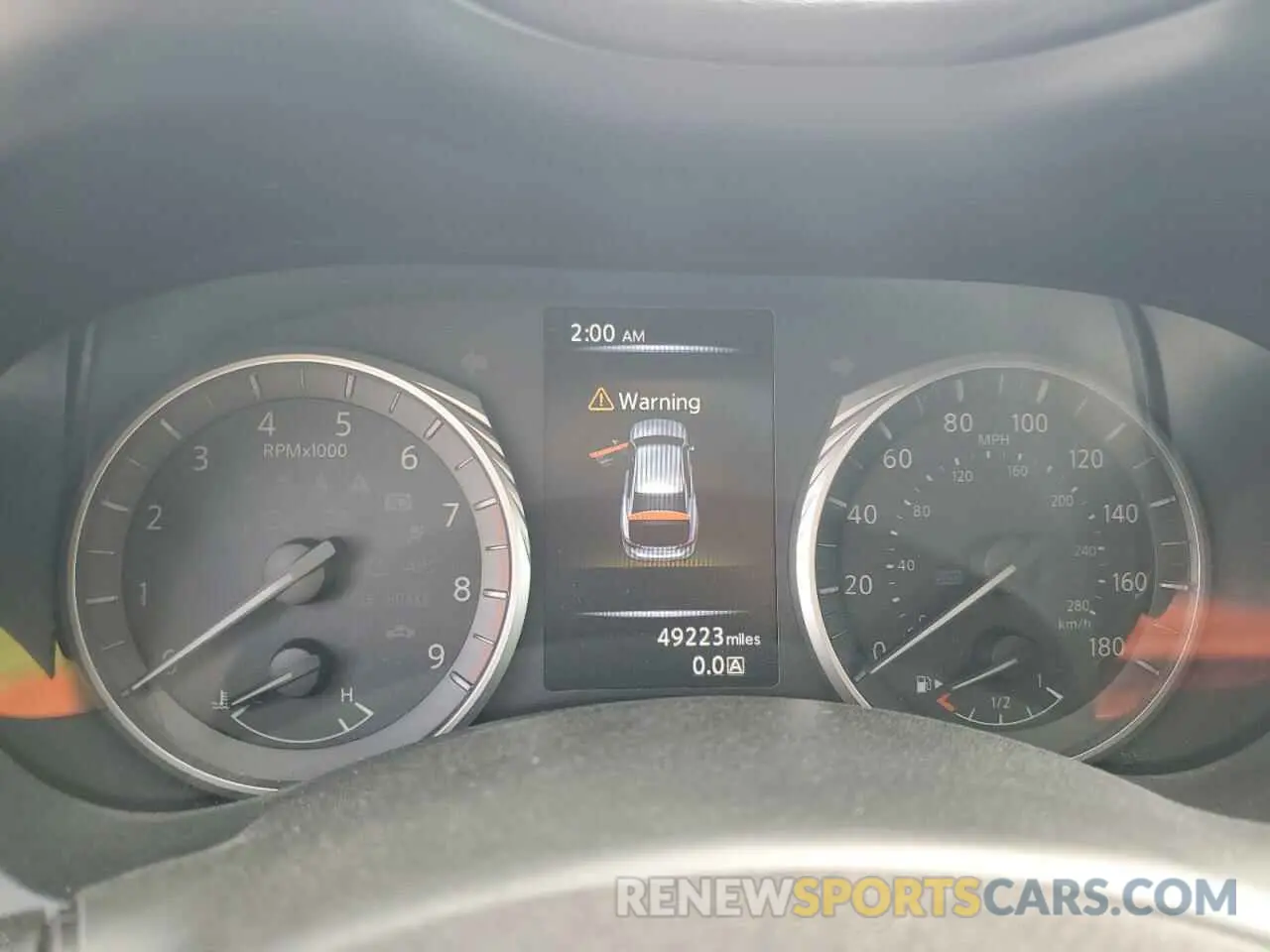 9 fotografías del automóvil dañado JN1EV7CP8NM310019 INFINITI Q50 2022