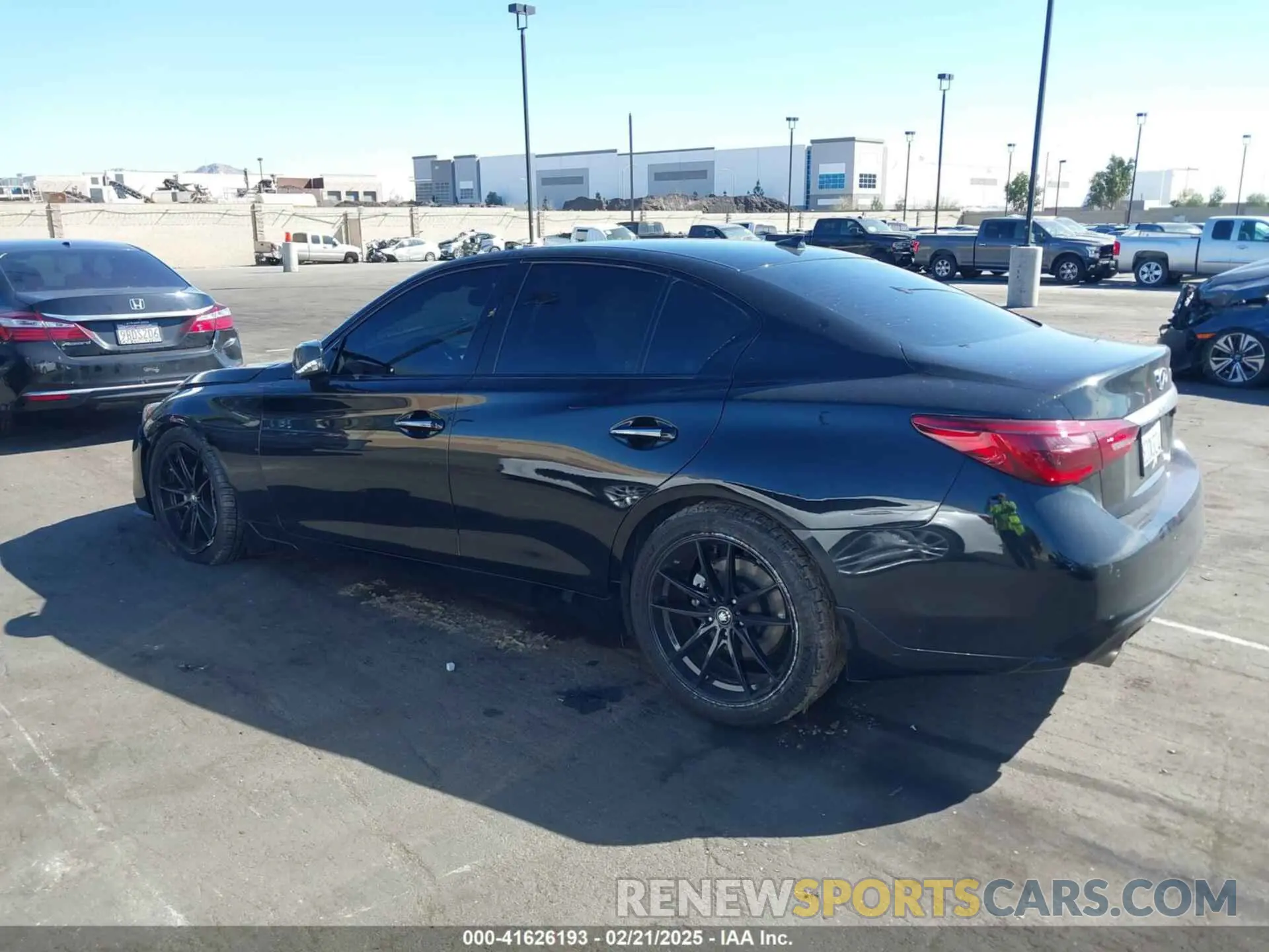 15 fotografías del automóvil dañado JN1EV7CPXNM310281 INFINITI Q50 2022