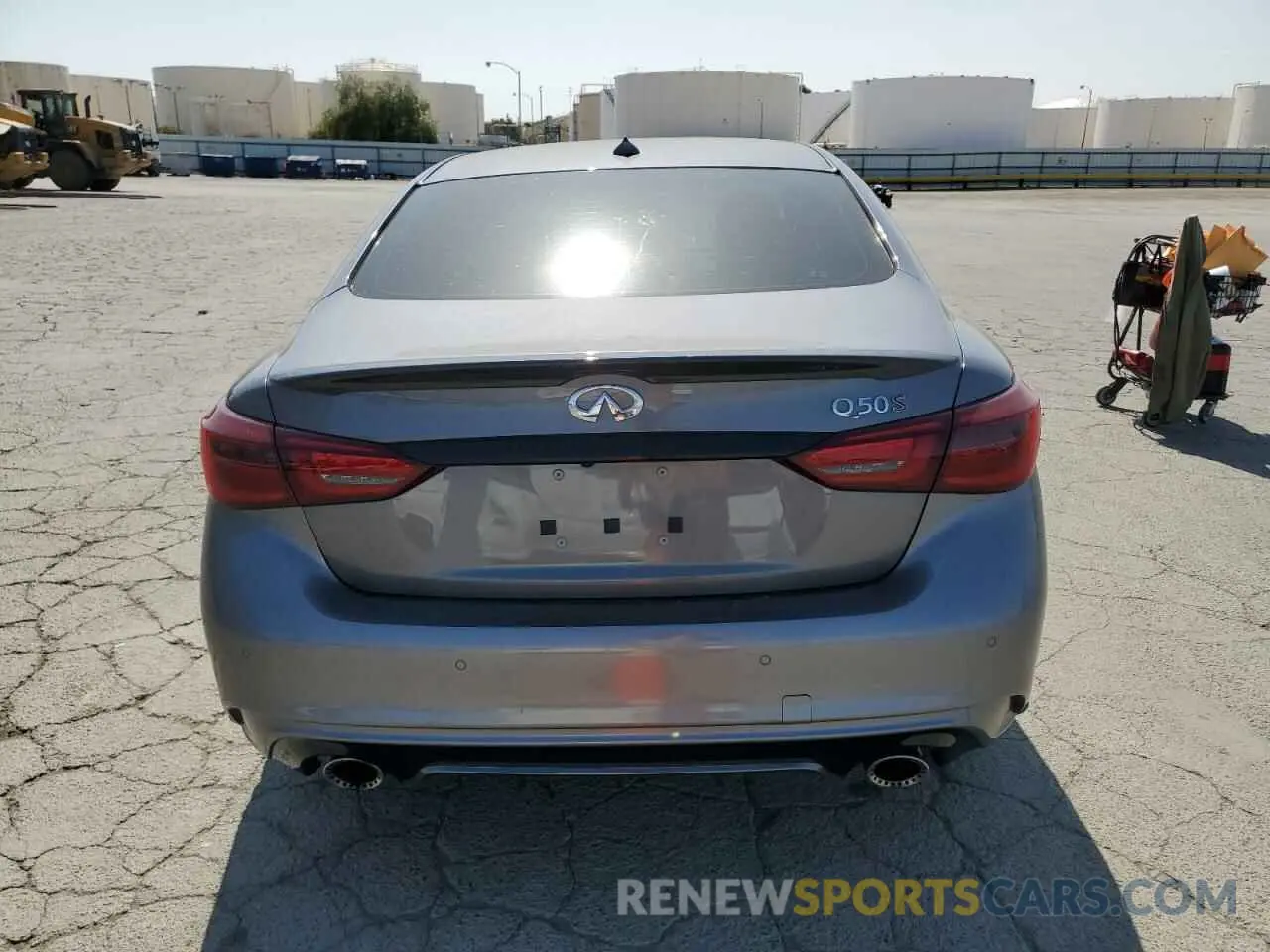 6 fotografías del automóvil dañado JN1FV7DP6NM370089 INFINITI Q50 2022