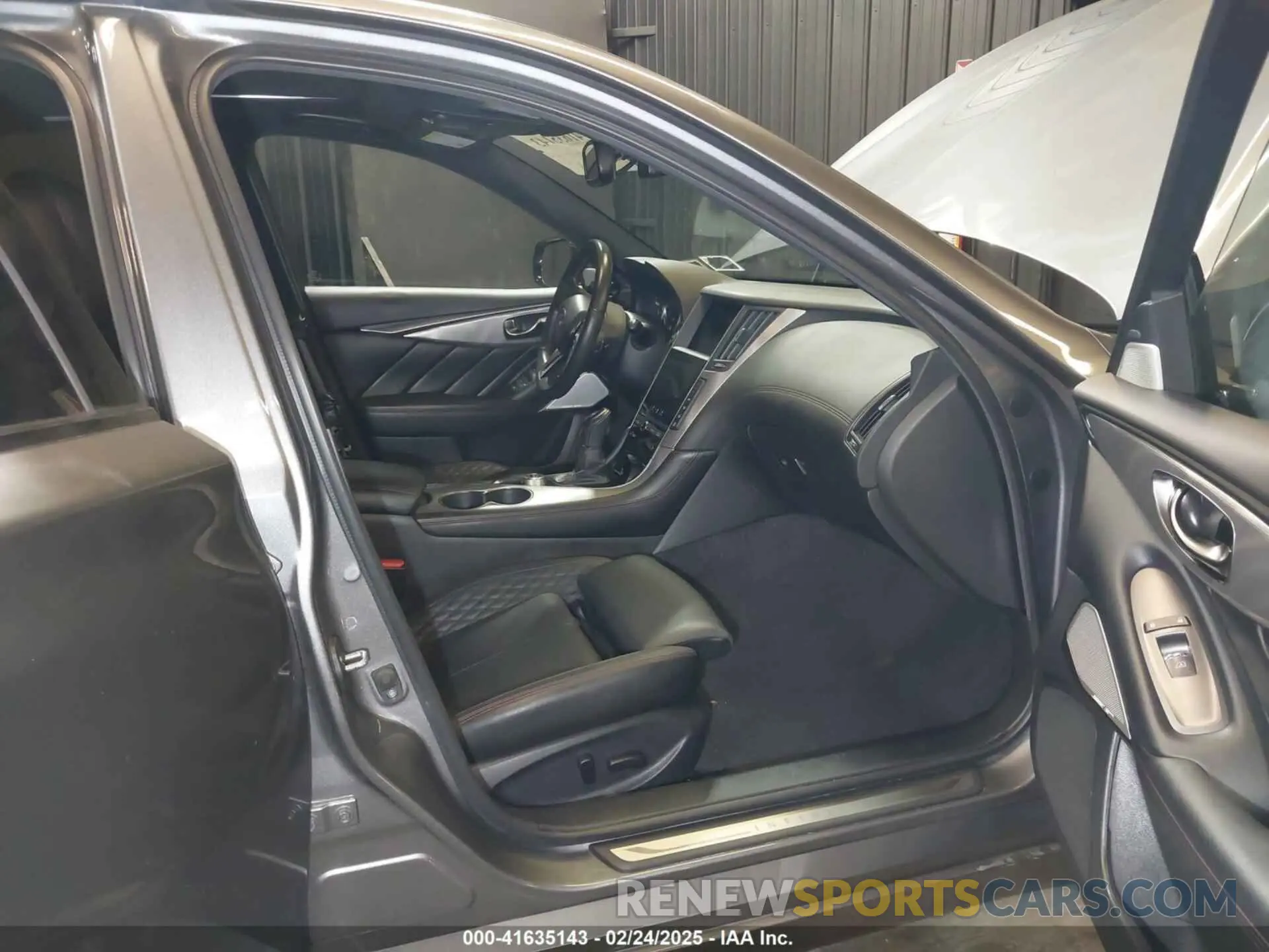 5 fotografías del automóvil dañado JN1FV7DR9NM390385 INFINITI Q50 2022