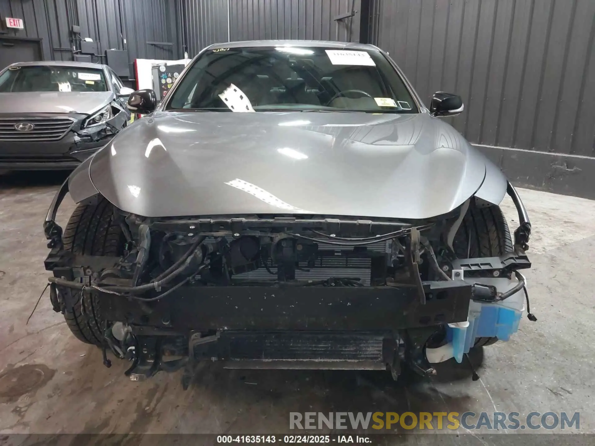6 fotografías del automóvil dañado JN1FV7DR9NM390385 INFINITI Q50 2022