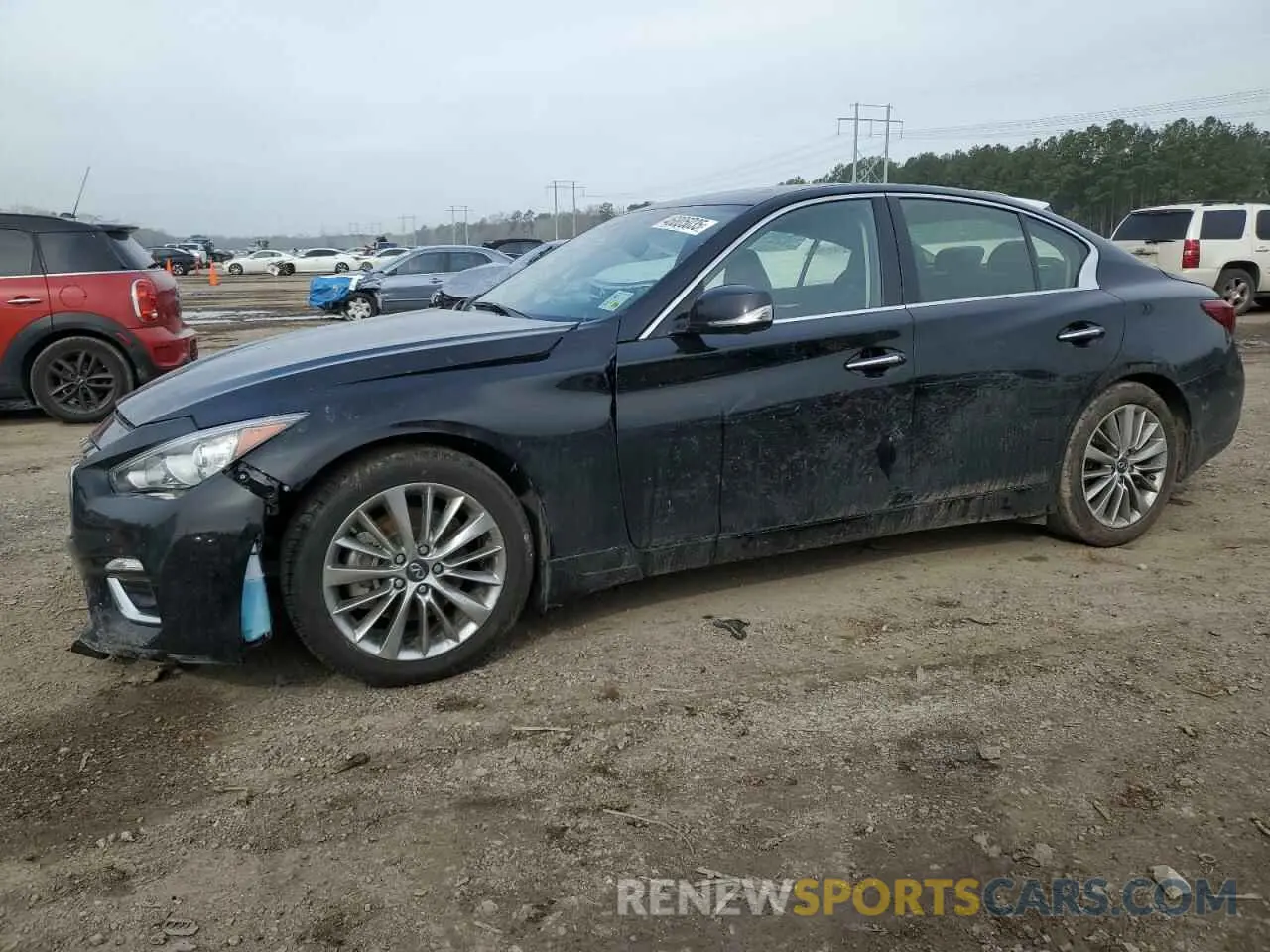 1 fotografías del automóvil dañado JN1EV7BP5PM510800 INFINITI Q50 2023