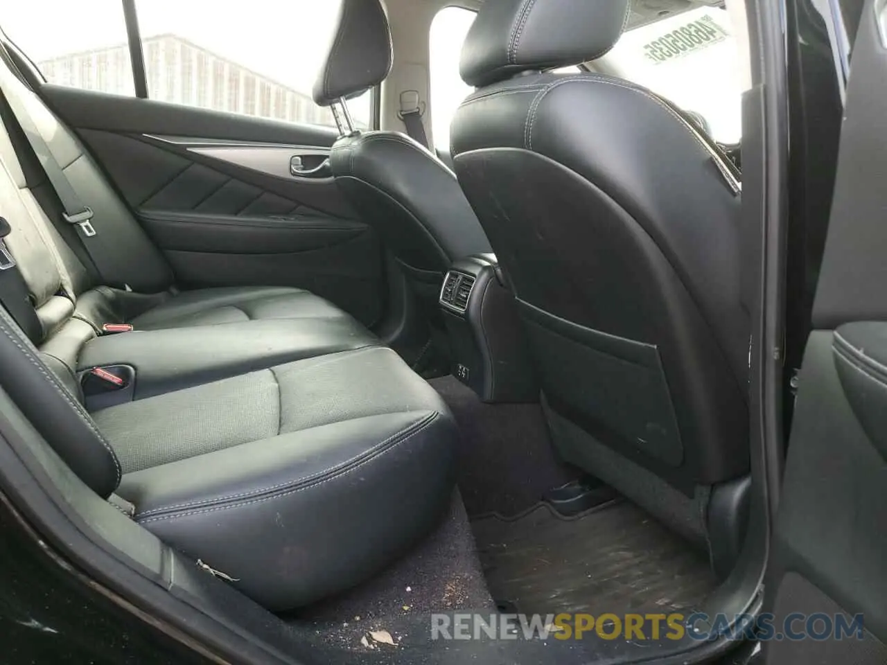 10 fotografías del automóvil dañado JN1EV7BP5PM510800 INFINITI Q50 2023