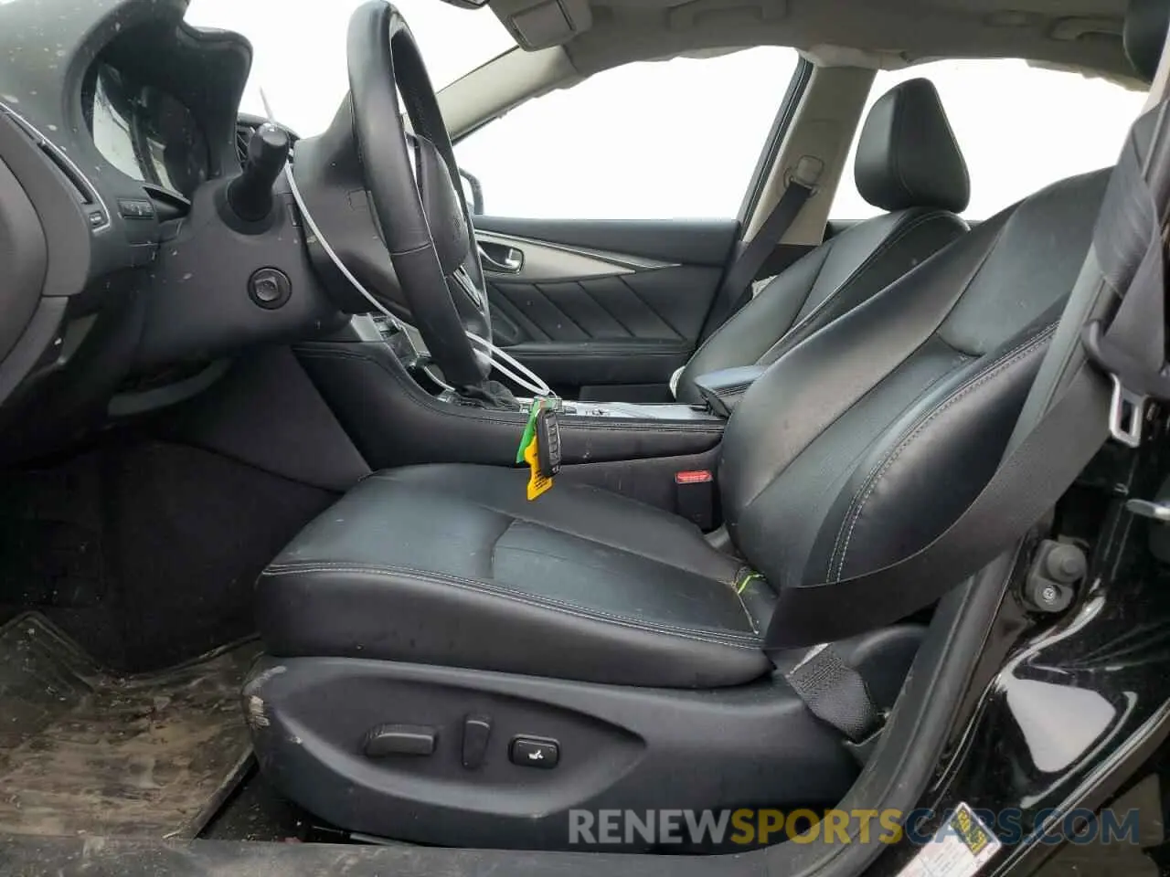 7 fotografías del automóvil dañado JN1EV7BP5PM510800 INFINITI Q50 2023