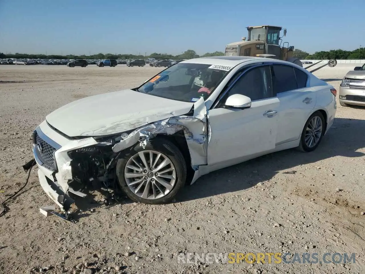 1 fotografías del automóvil dañado JN1EV7BP9PM512260 INFINITI Q50 2023
