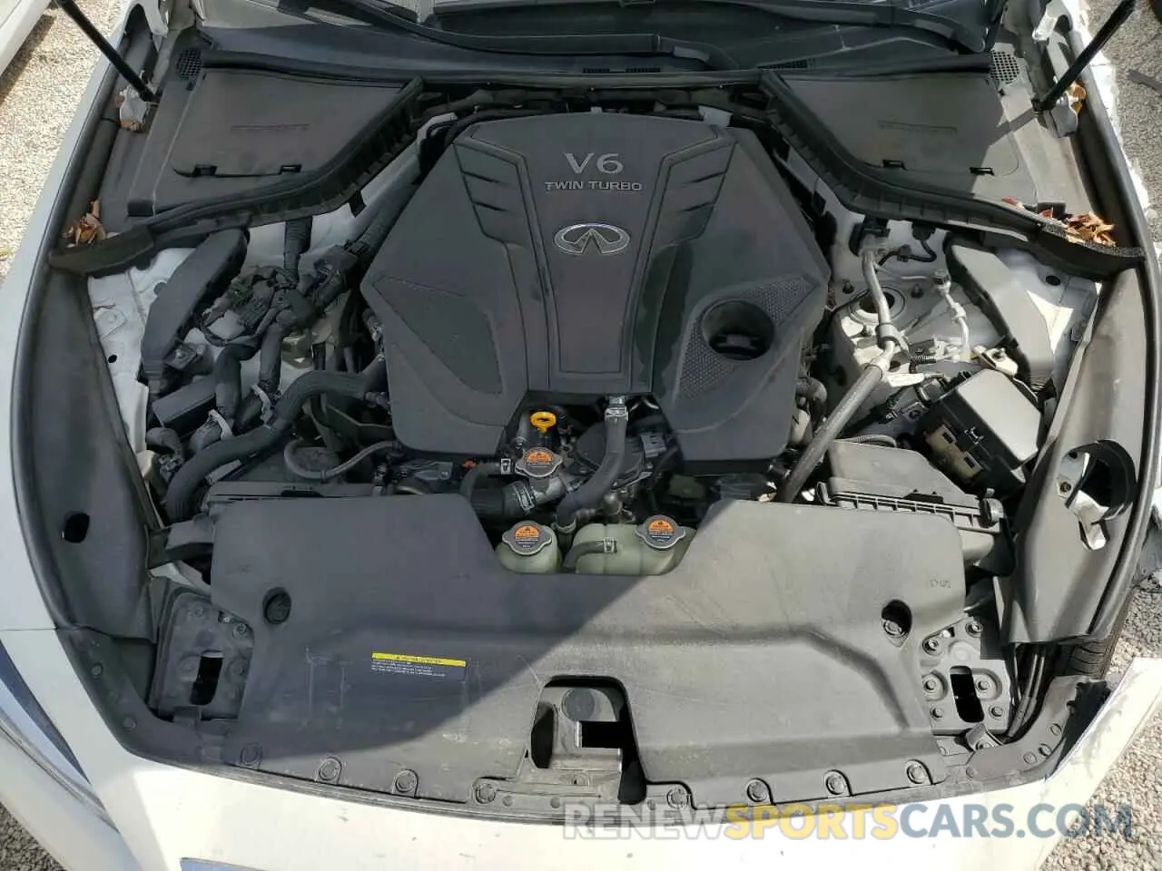 12 fotografías del automóvil dañado JN1EV7BP9PM512260 INFINITI Q50 2023