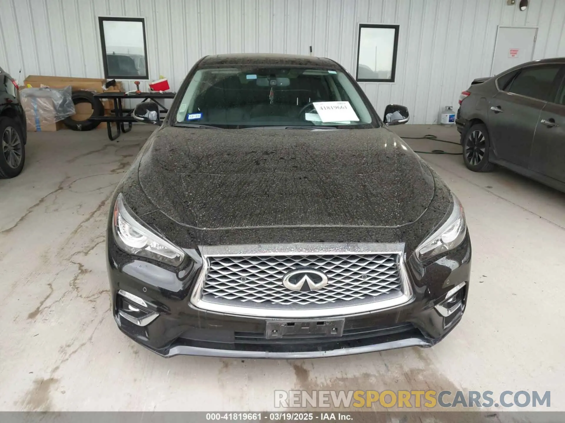 12 fotografías del automóvil dañado JN1EV7BPXPM512588 INFINITI Q50 2023