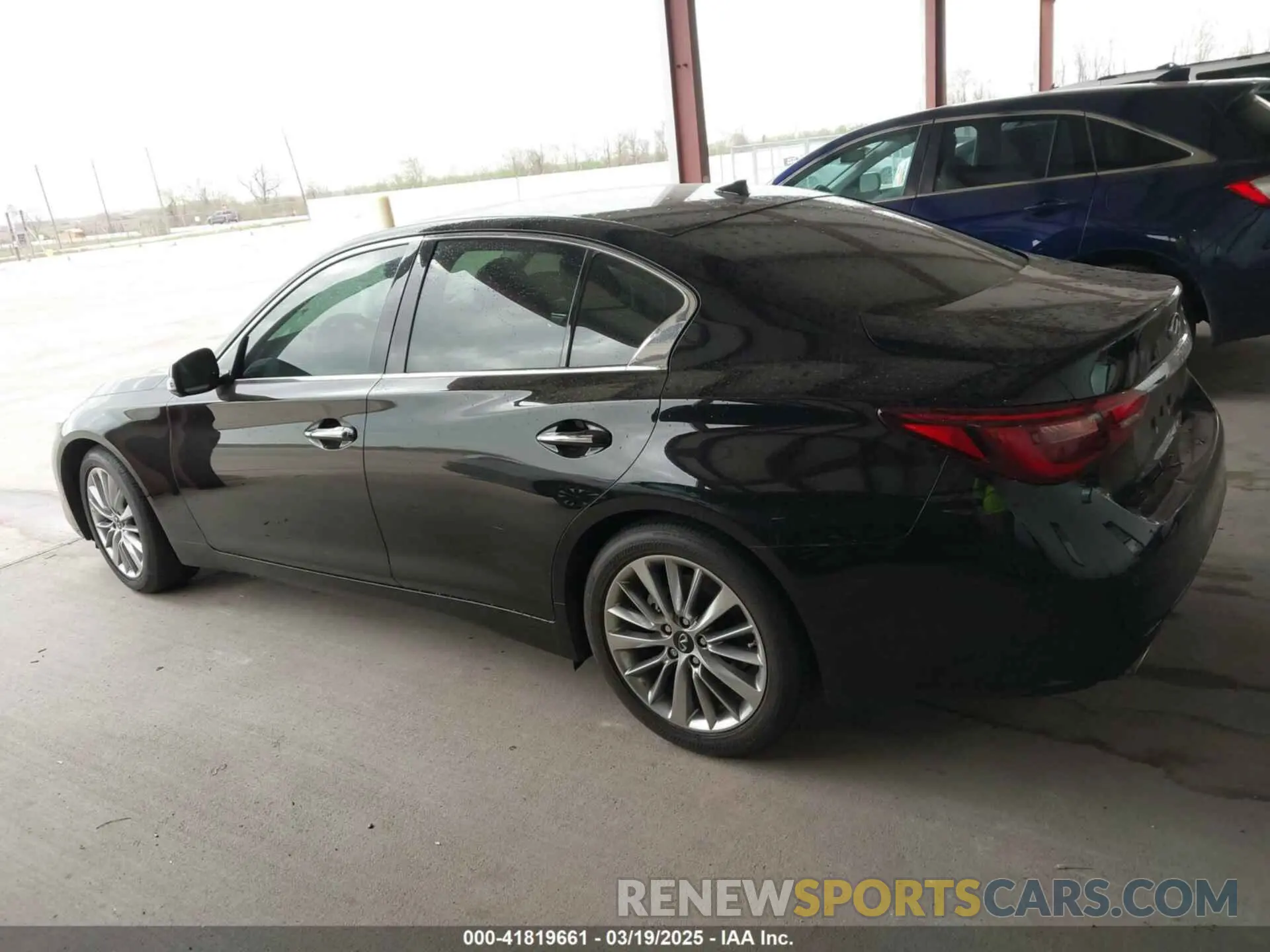 14 fotografías del automóvil dañado JN1EV7BPXPM512588 INFINITI Q50 2023