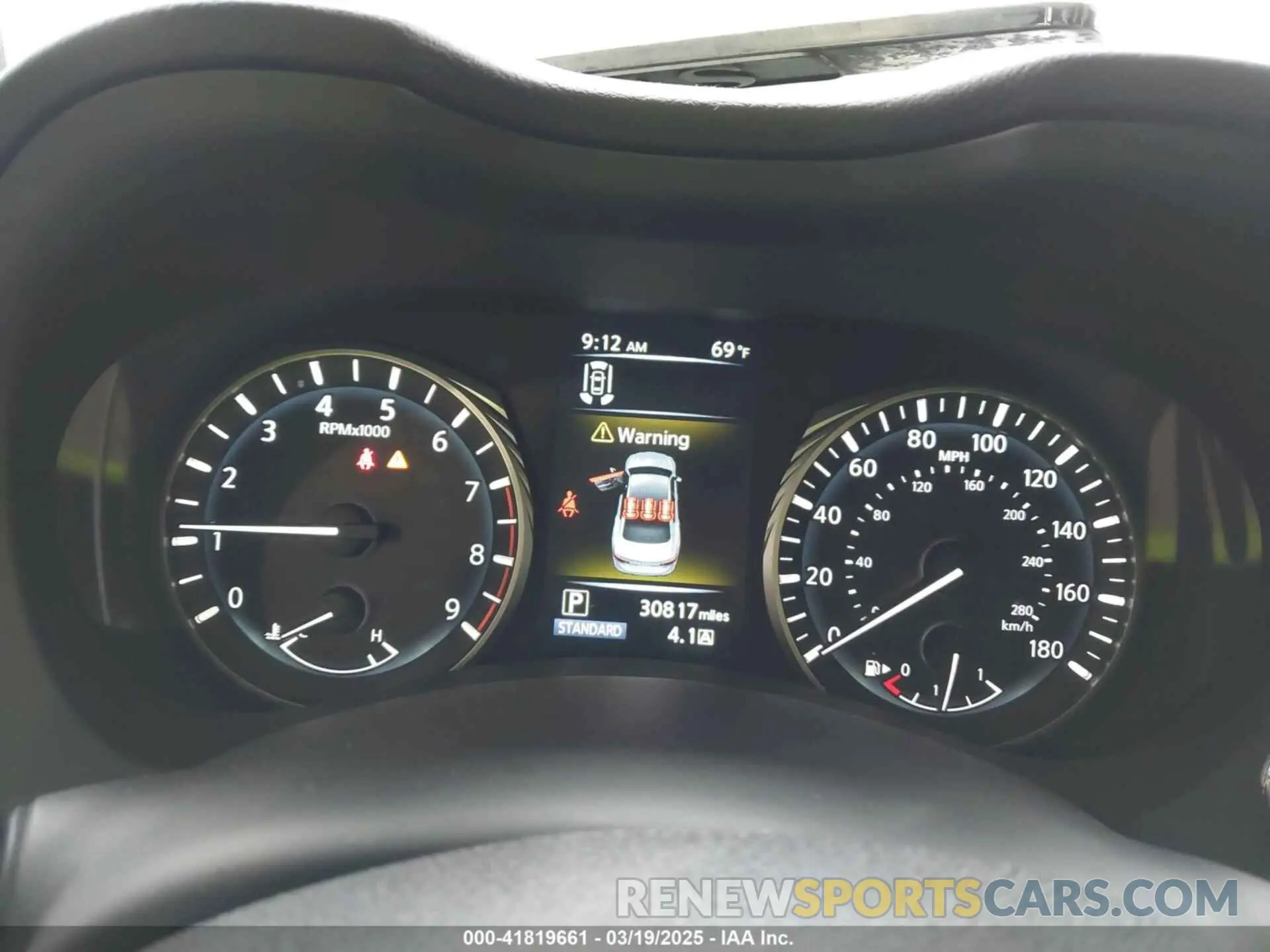 15 fotografías del automóvil dañado JN1EV7BPXPM512588 INFINITI Q50 2023
