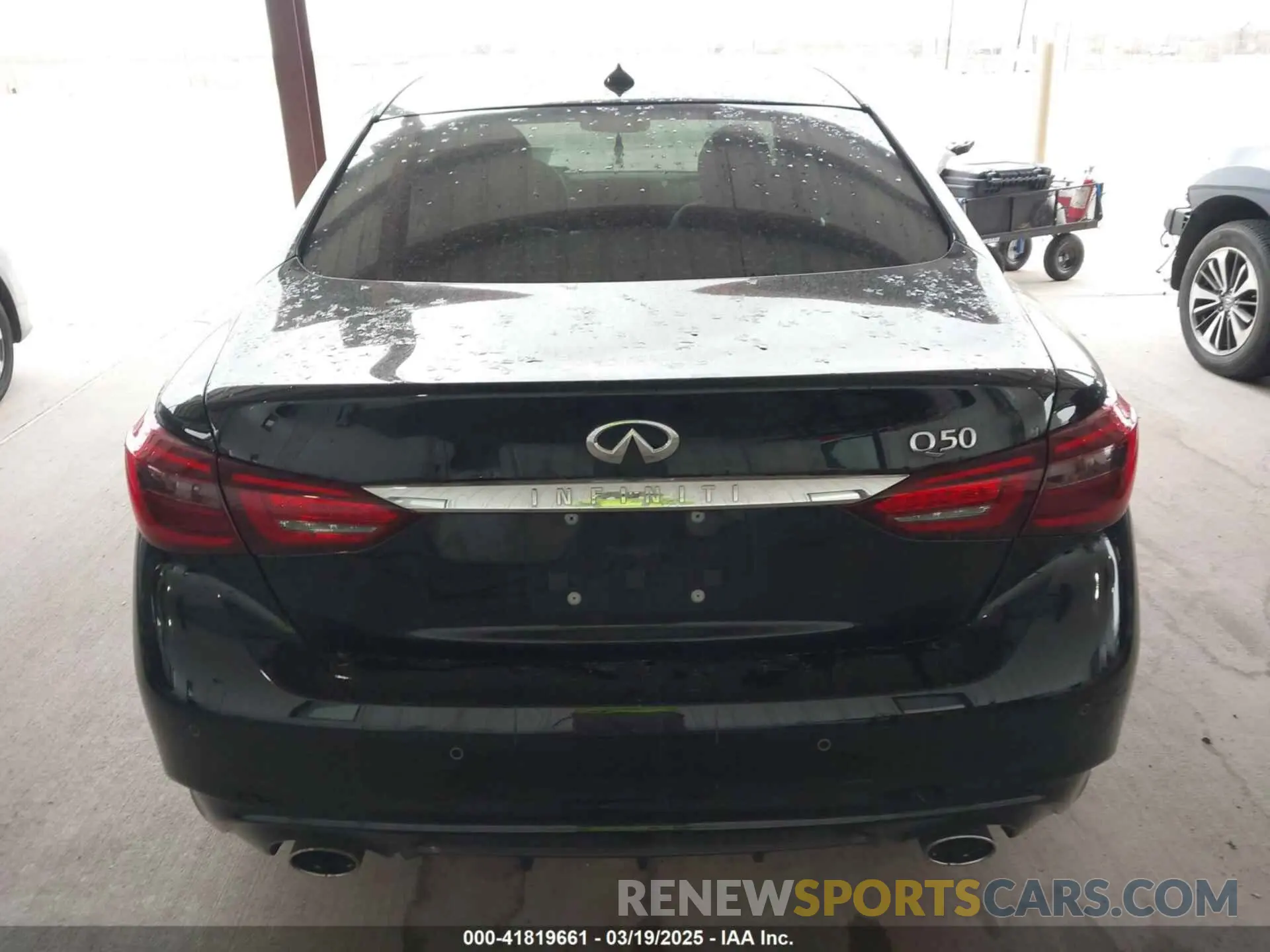 16 fotografías del automóvil dañado JN1EV7BPXPM512588 INFINITI Q50 2023