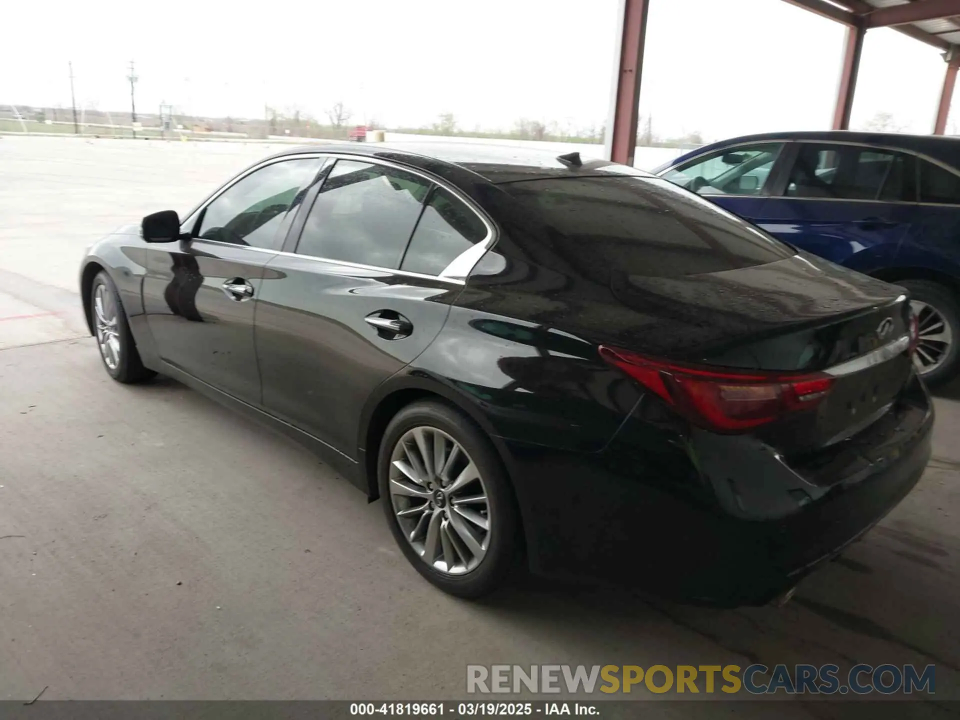 3 fotografías del automóvil dañado JN1EV7BPXPM512588 INFINITI Q50 2023