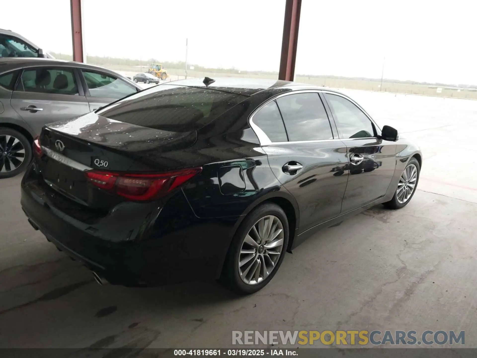 4 fotografías del automóvil dañado JN1EV7BPXPM512588 INFINITI Q50 2023