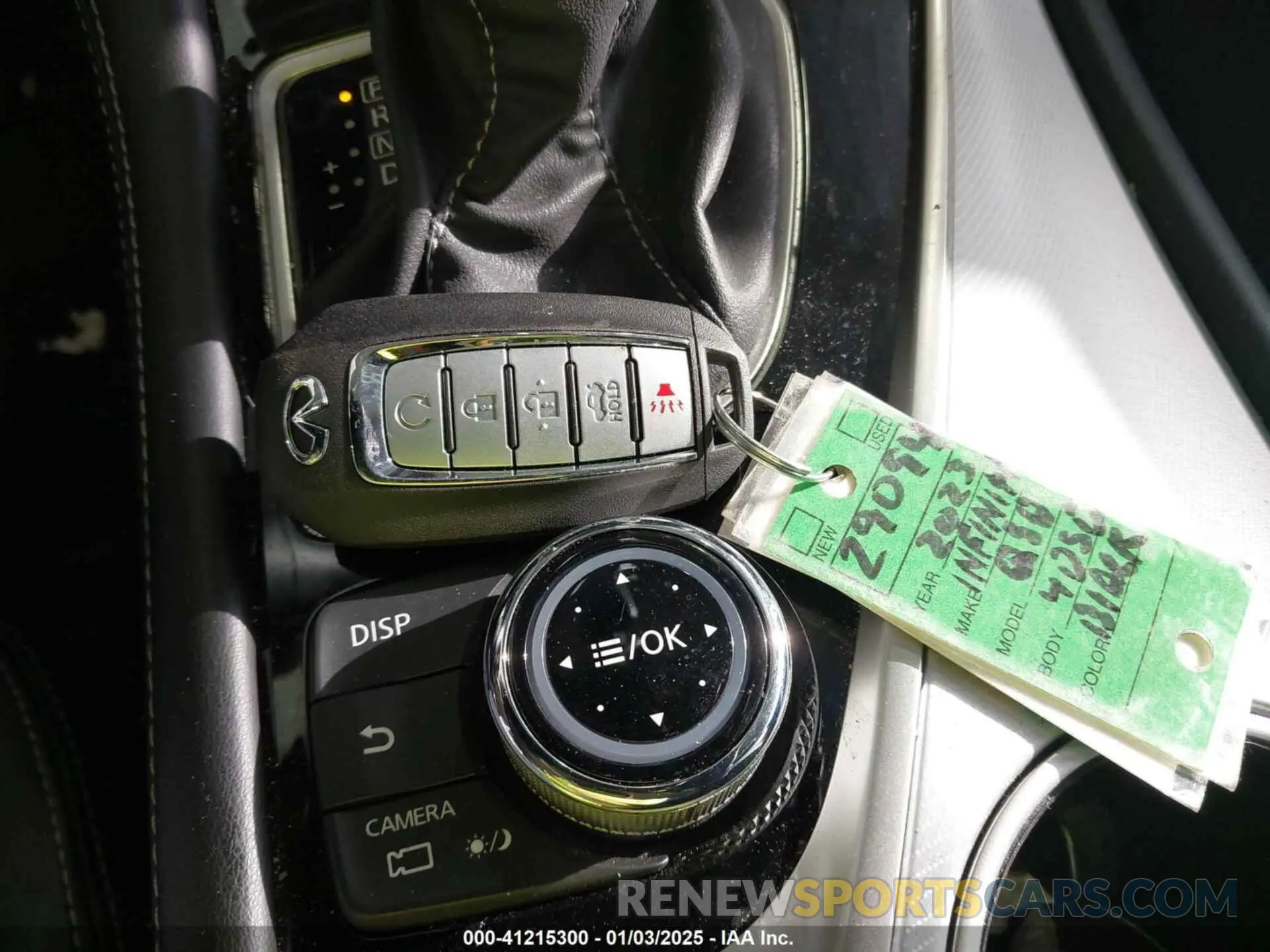 11 fotografías del automóvil dañado JN1EV7BR0PM542376 INFINITI Q50 2023