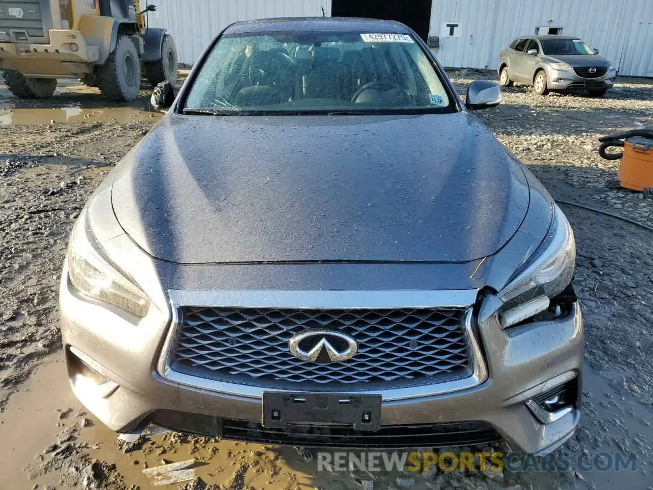5 fotografías del automóvil dañado JN1EV7BR1PM543228 INFINITI Q50 2023