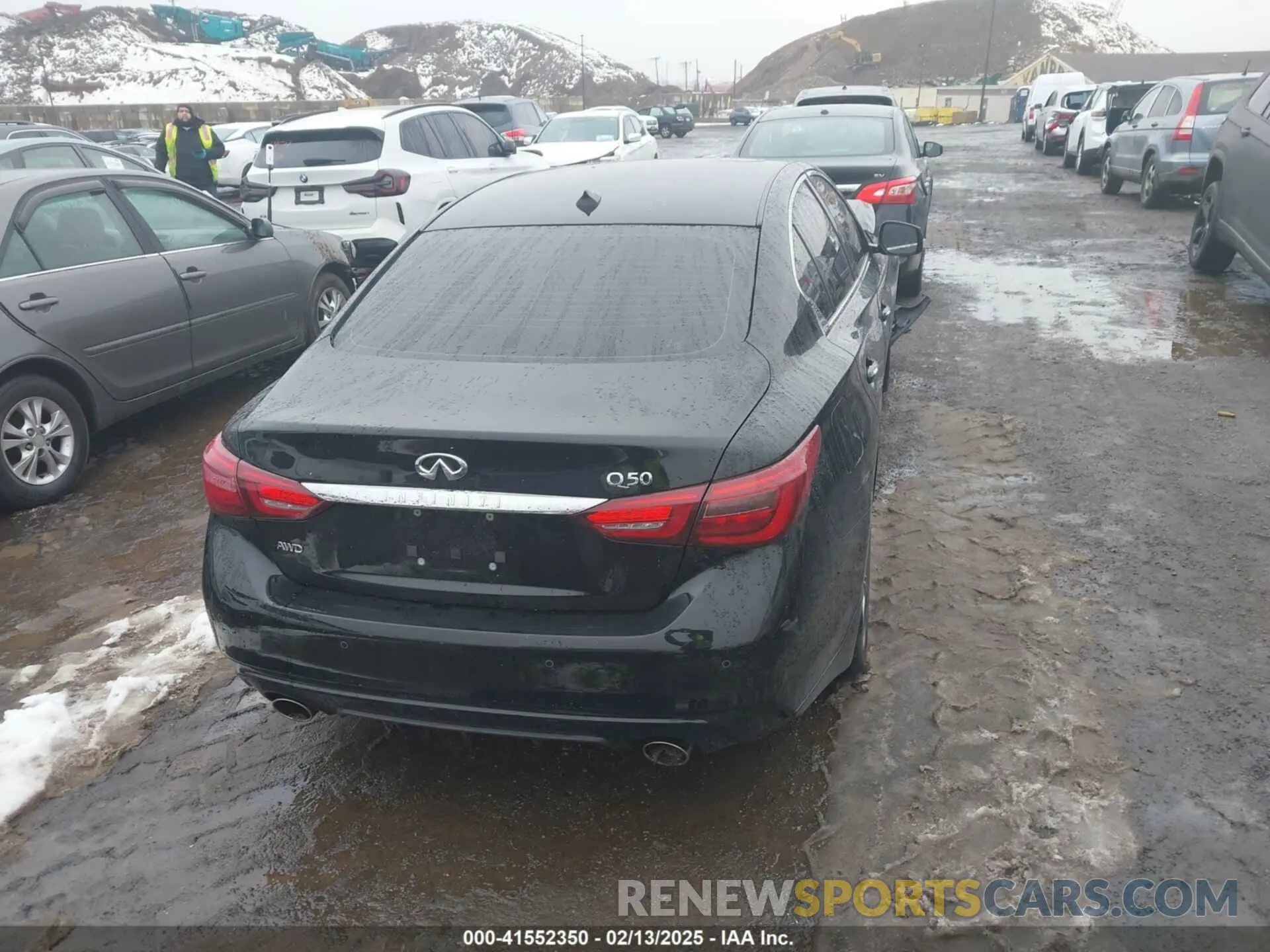 15 fotografías del automóvil dañado JN1EV7BR2PM541150 INFINITI Q50 2023