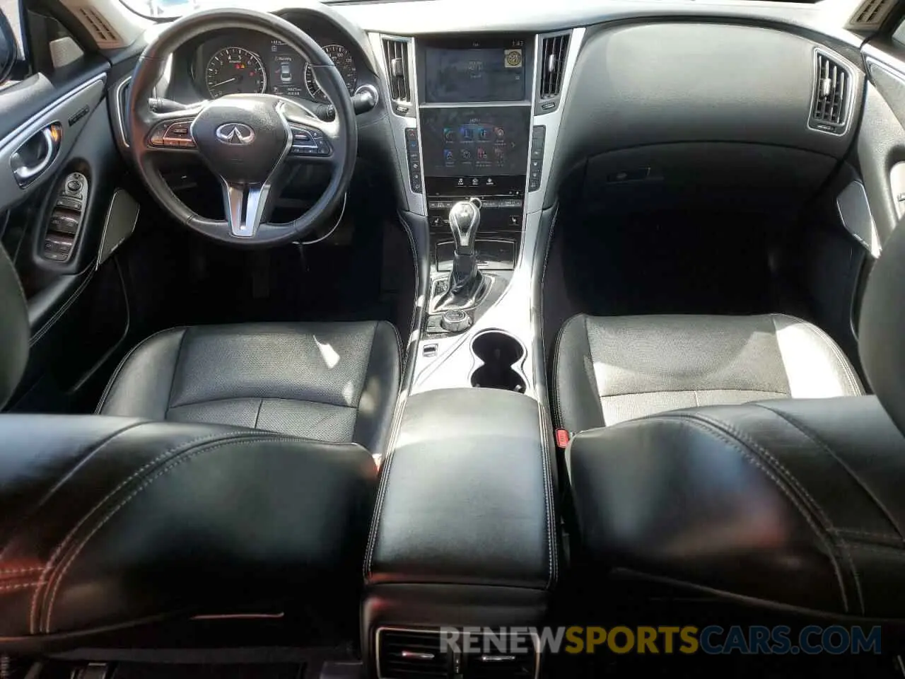 8 fotografías del automóvil dañado JN1EV7BR8PM540942 INFINITI Q50 2023