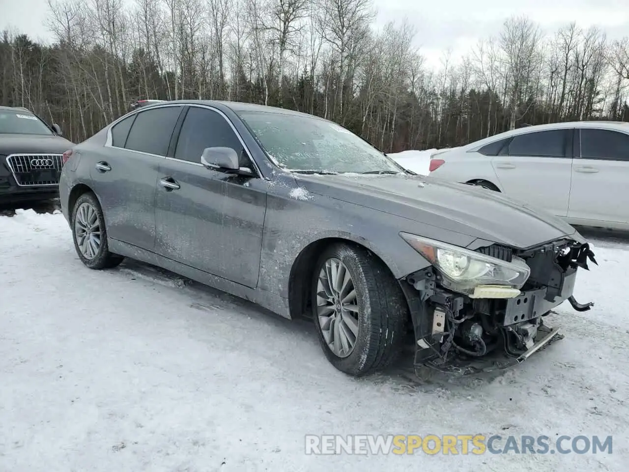 4 fotografías del automóvil dañado JN1EV7BR9PM540920 INFINITI Q50 2023