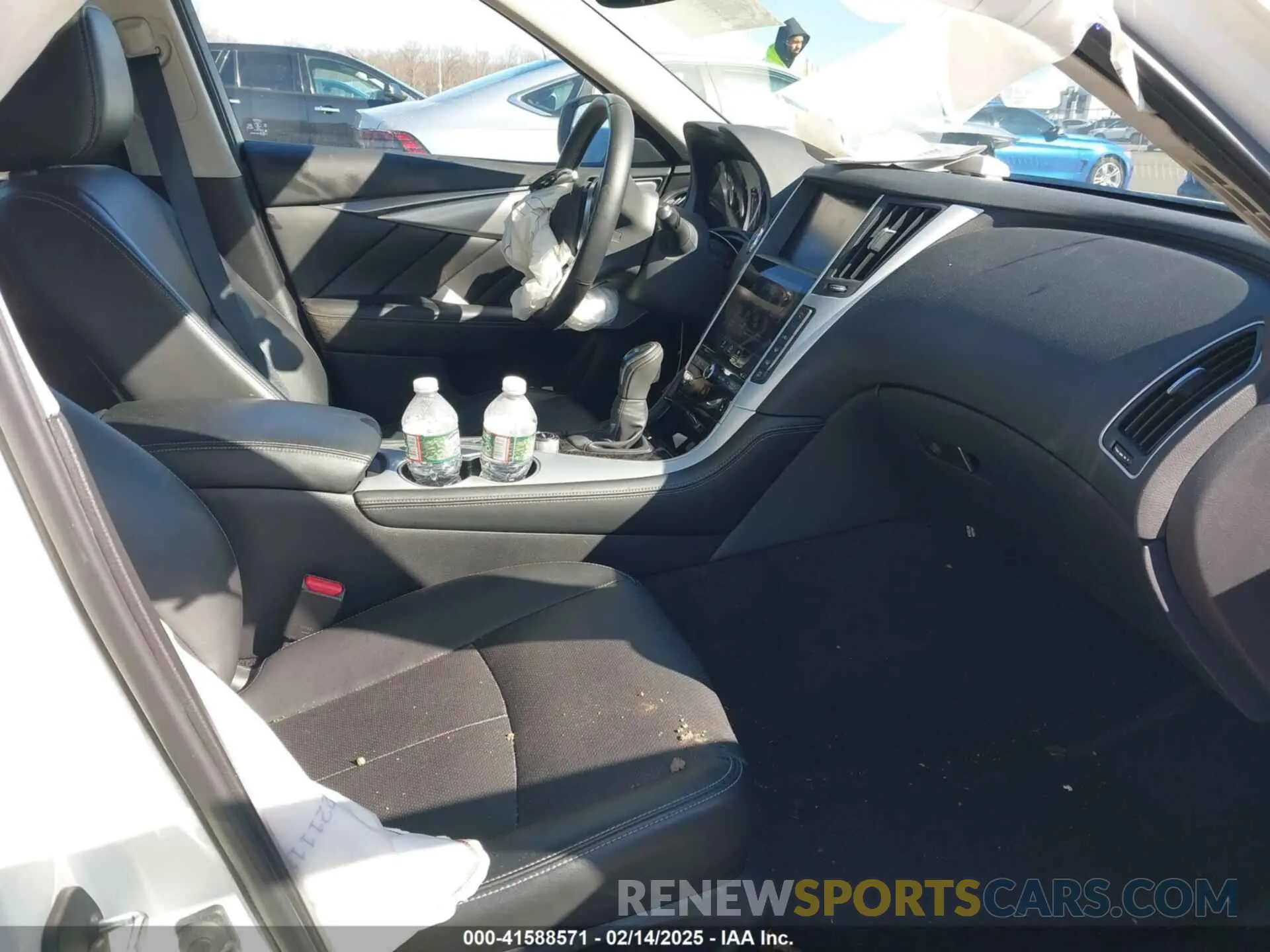 5 fotografías del automóvil dañado JN1EV7BRXPM542112 INFINITI Q50 2023