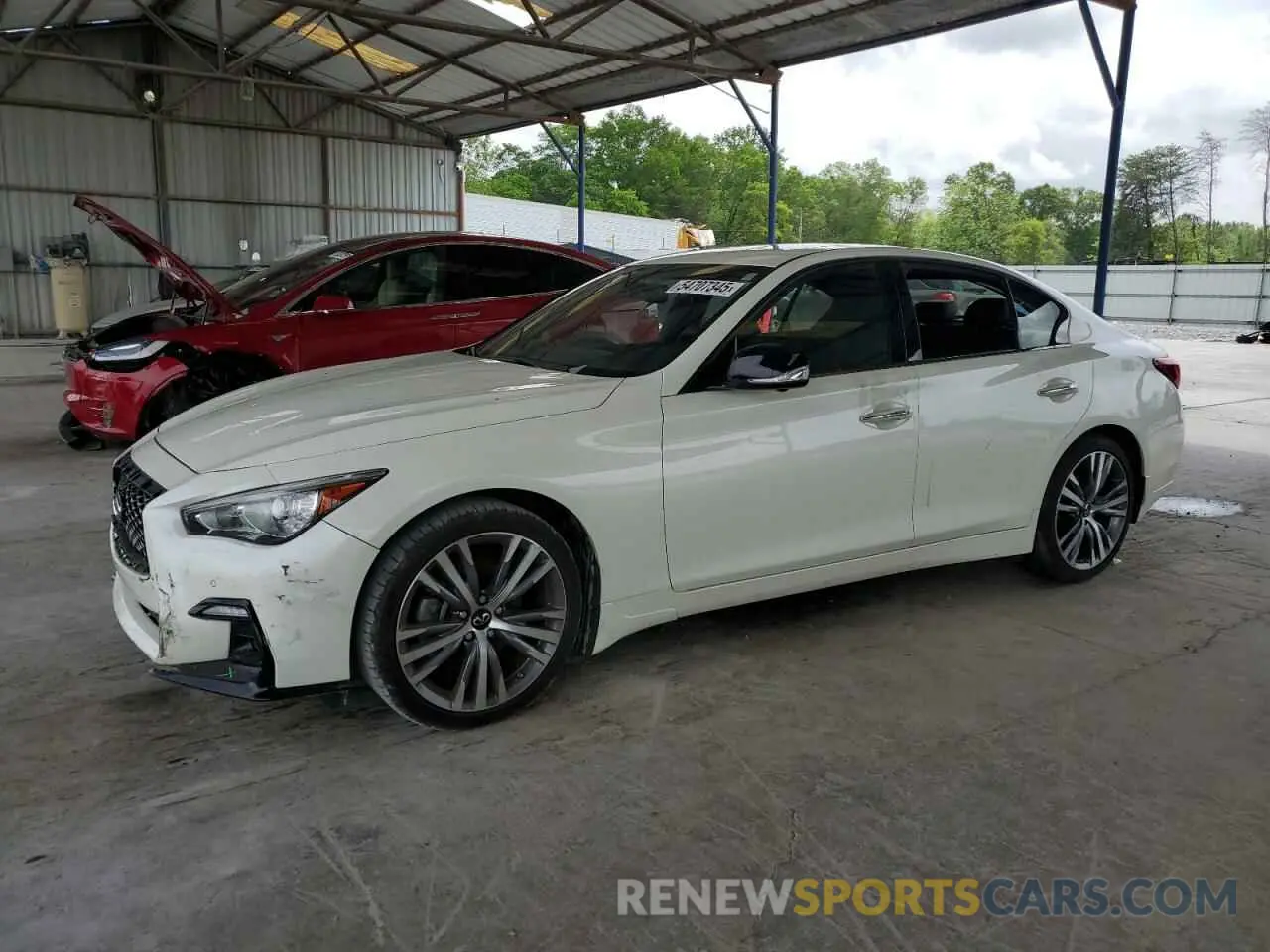 1 fotografías del automóvil dañado JN1EV7CP4PM510947 INFINITI Q50 2023