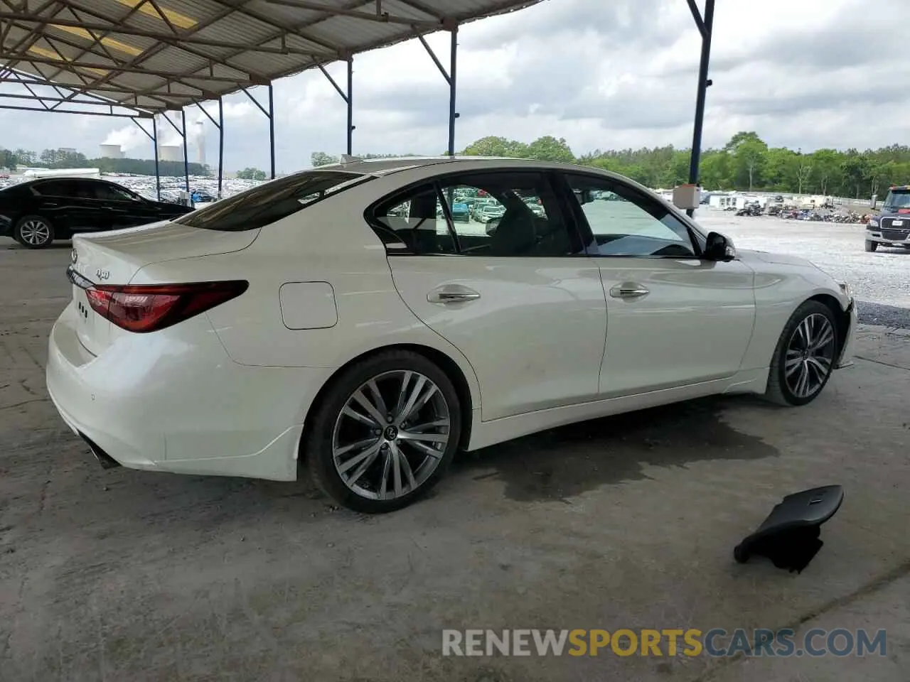3 fotografías del automóvil dañado JN1EV7CP4PM510947 INFINITI Q50 2023