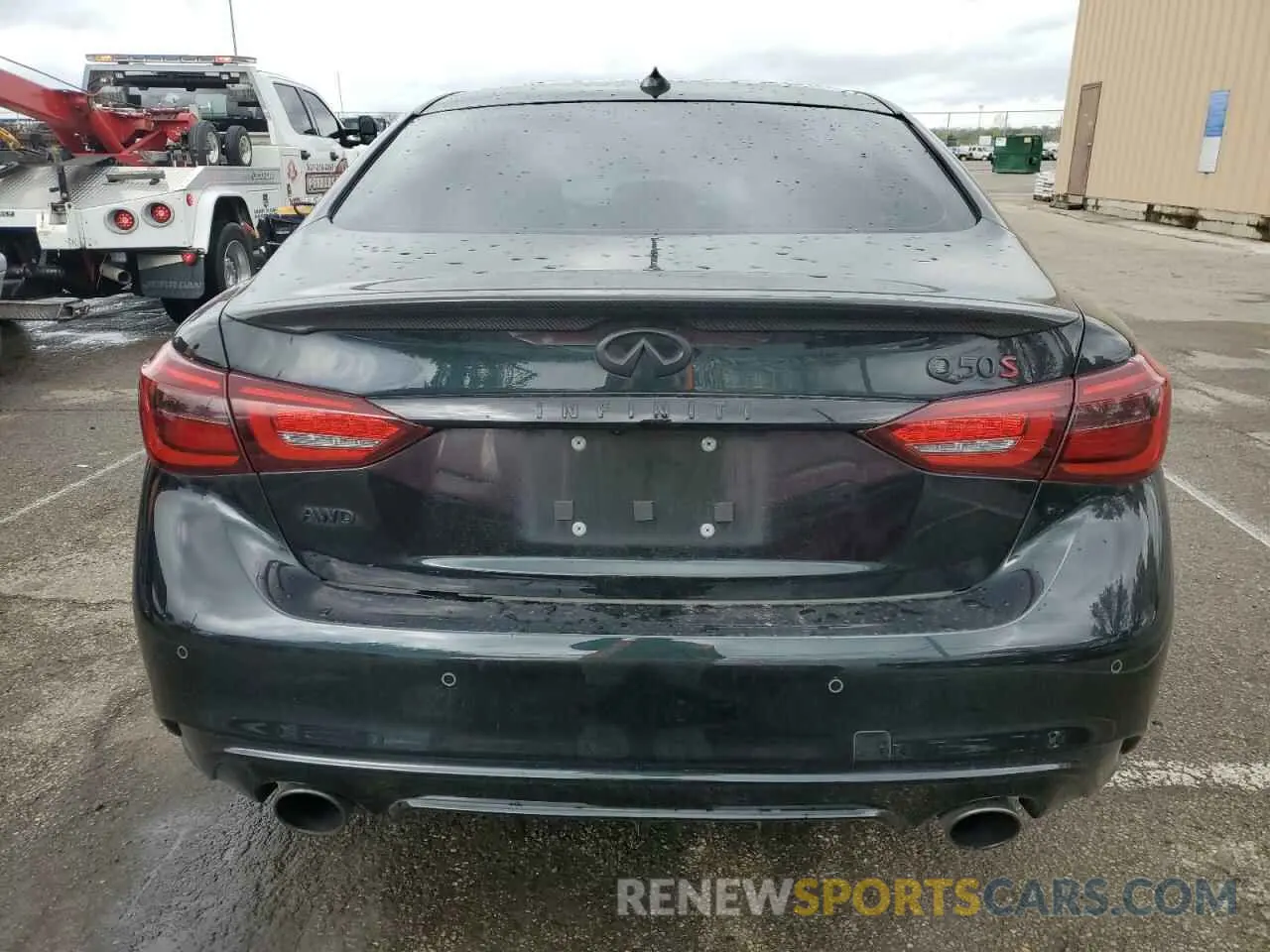 6 fotografías del automóvil dañado JN1FV7DR0PM590252 INFINITI Q50 2023