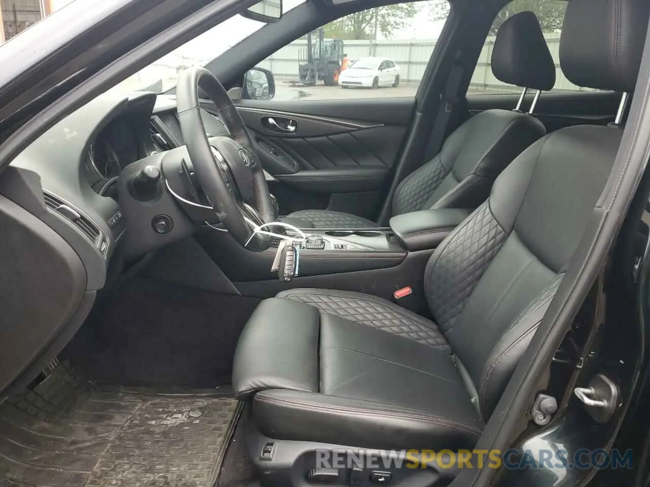 7 fotografías del automóvil dañado JN1FV7DR0PM590252 INFINITI Q50 2023
