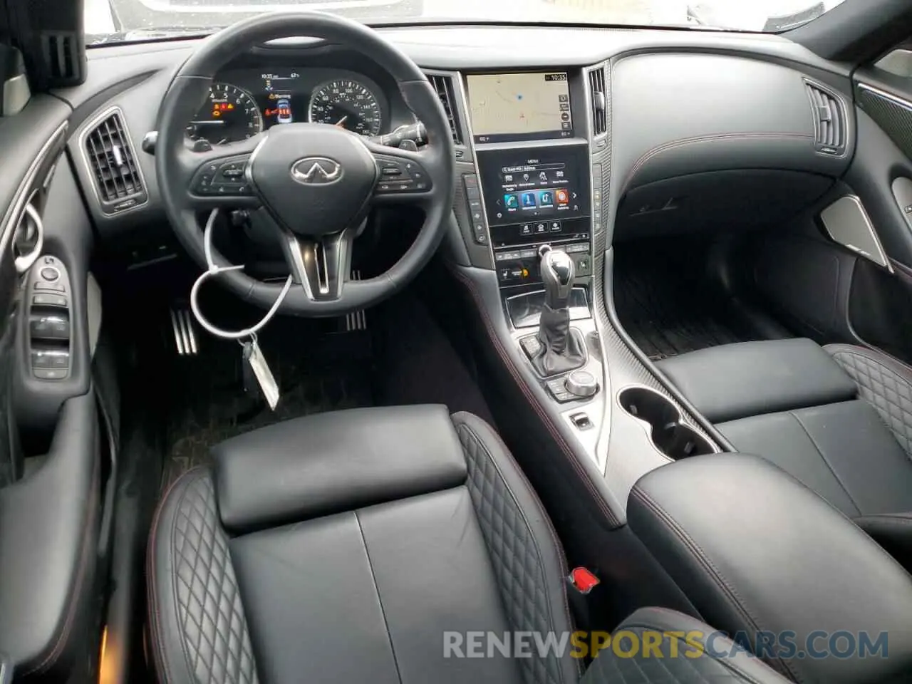 8 fotografías del automóvil dañado JN1FV7DR0PM590252 INFINITI Q50 2023