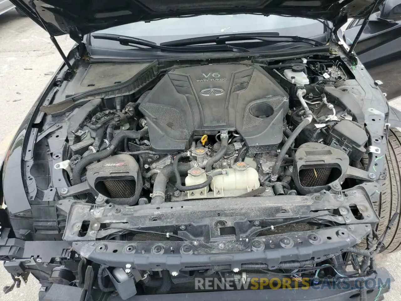 11 fotografías del automóvil dañado JN1FV7DR1PM590213 INFINITI Q50 2023