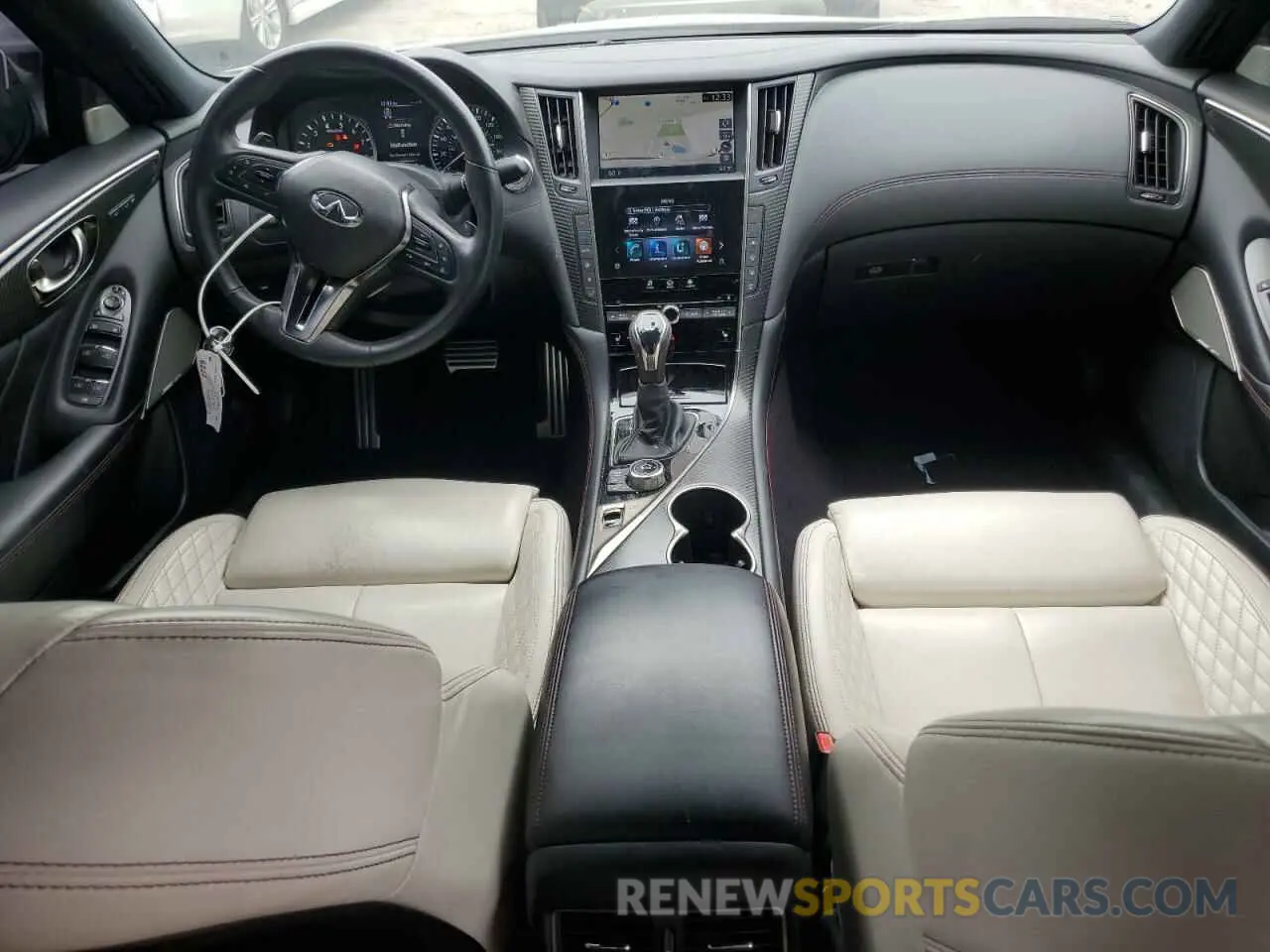 8 fotografías del automóvil dañado JN1FV7DR1PM590213 INFINITI Q50 2023