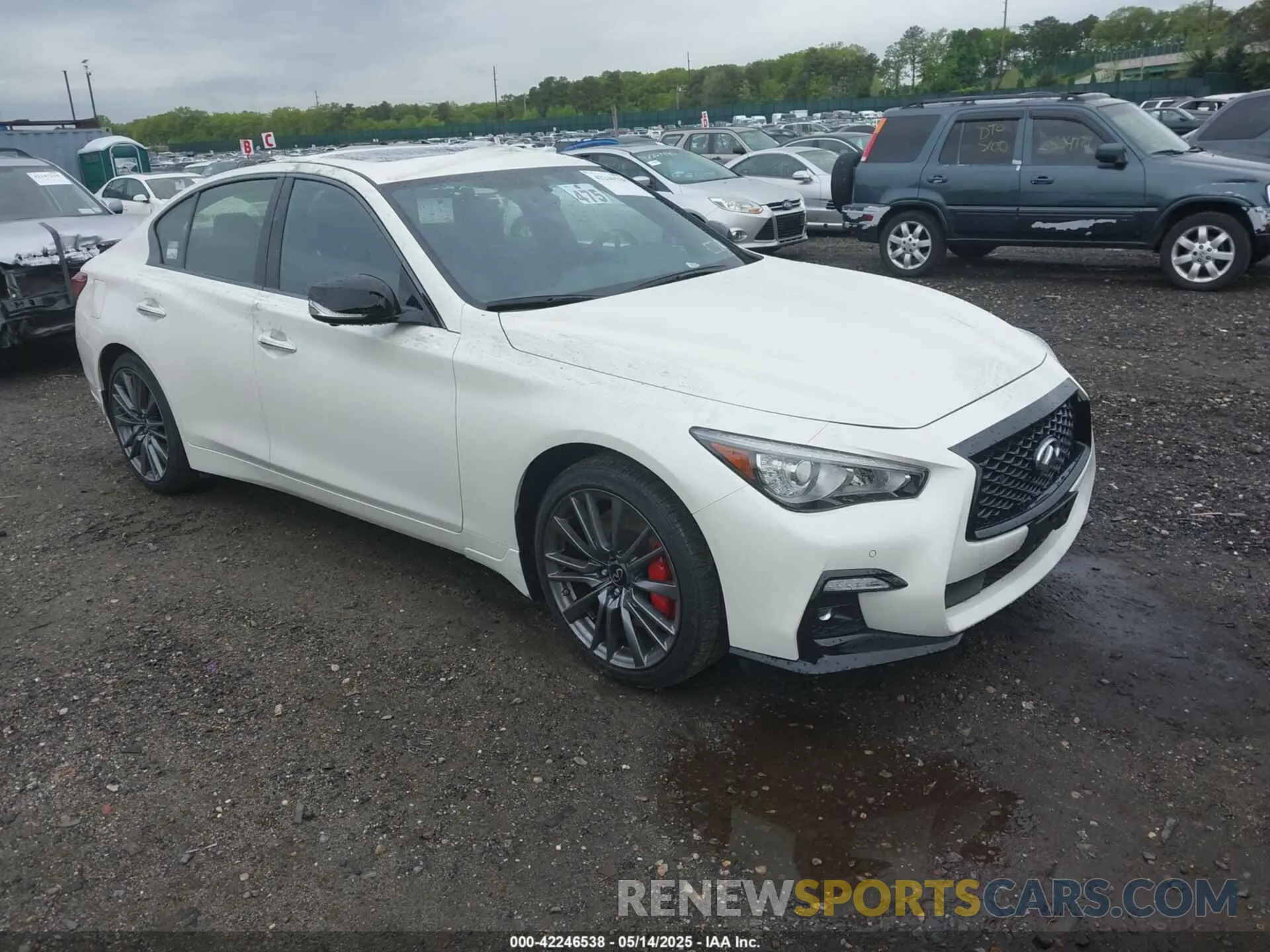 1 fotografías del automóvil dañado JN1FV7DR8PM590919 INFINITI Q50 2023