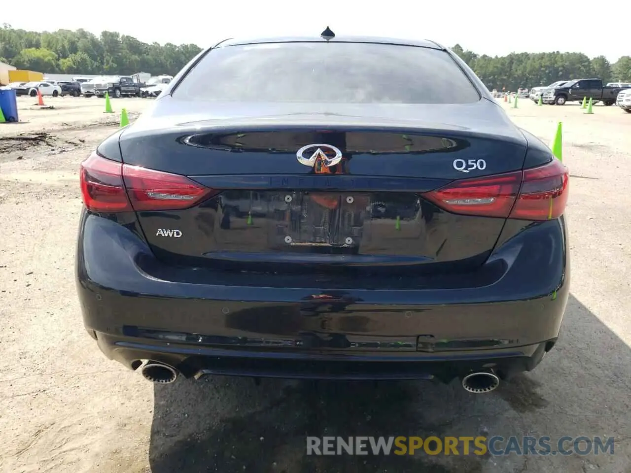 6 fotografías del automóvil dañado JN1FV7DRXPM590873 INFINITI Q50 2023
