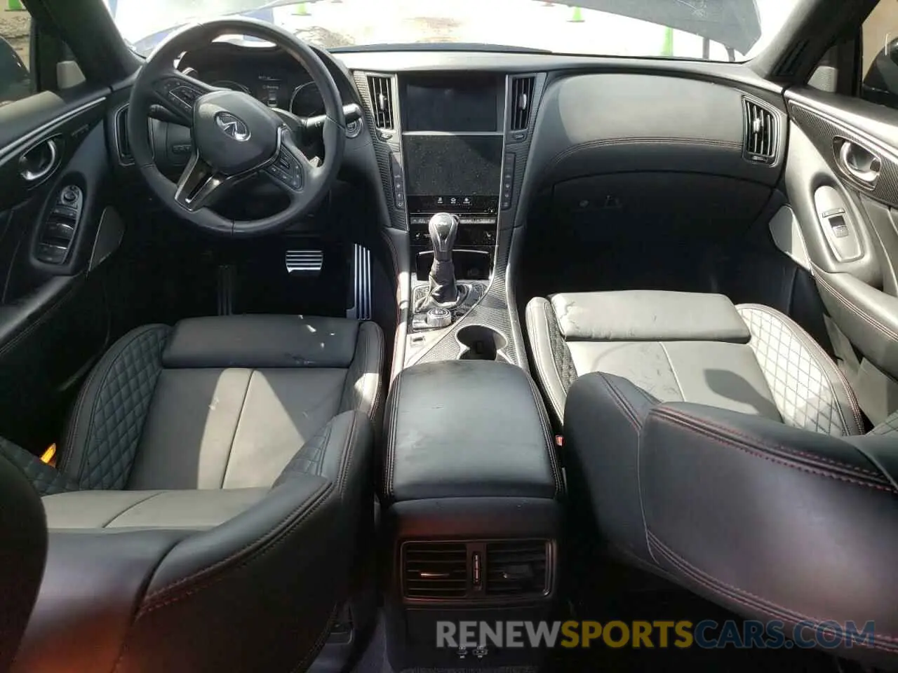 8 fotografías del automóvil dañado JN1FV7DRXPM590873 INFINITI Q50 2023