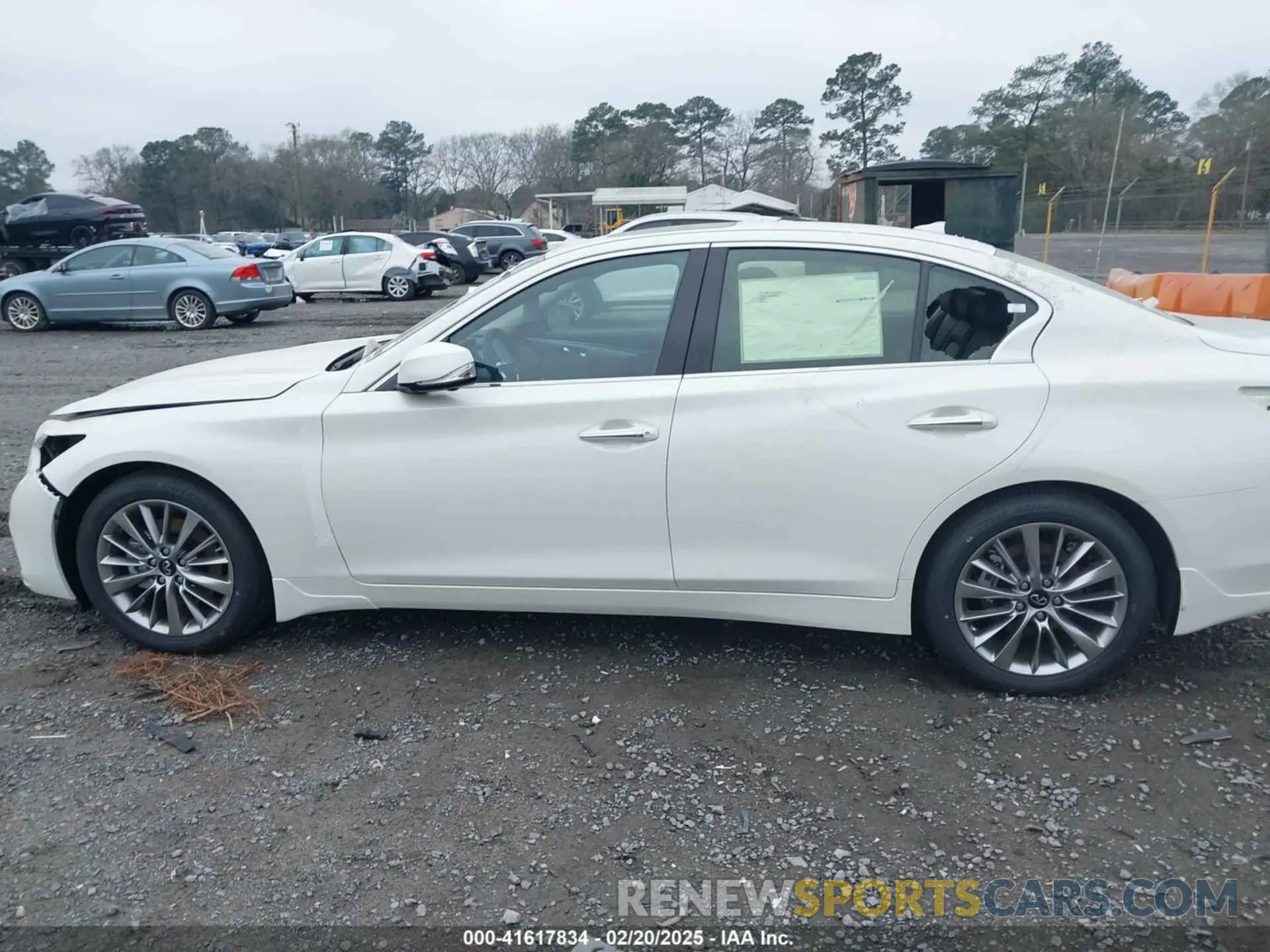 15 fotografías del automóvil dañado JN1EV7BP1RM600612 INFINITI Q50 2024
