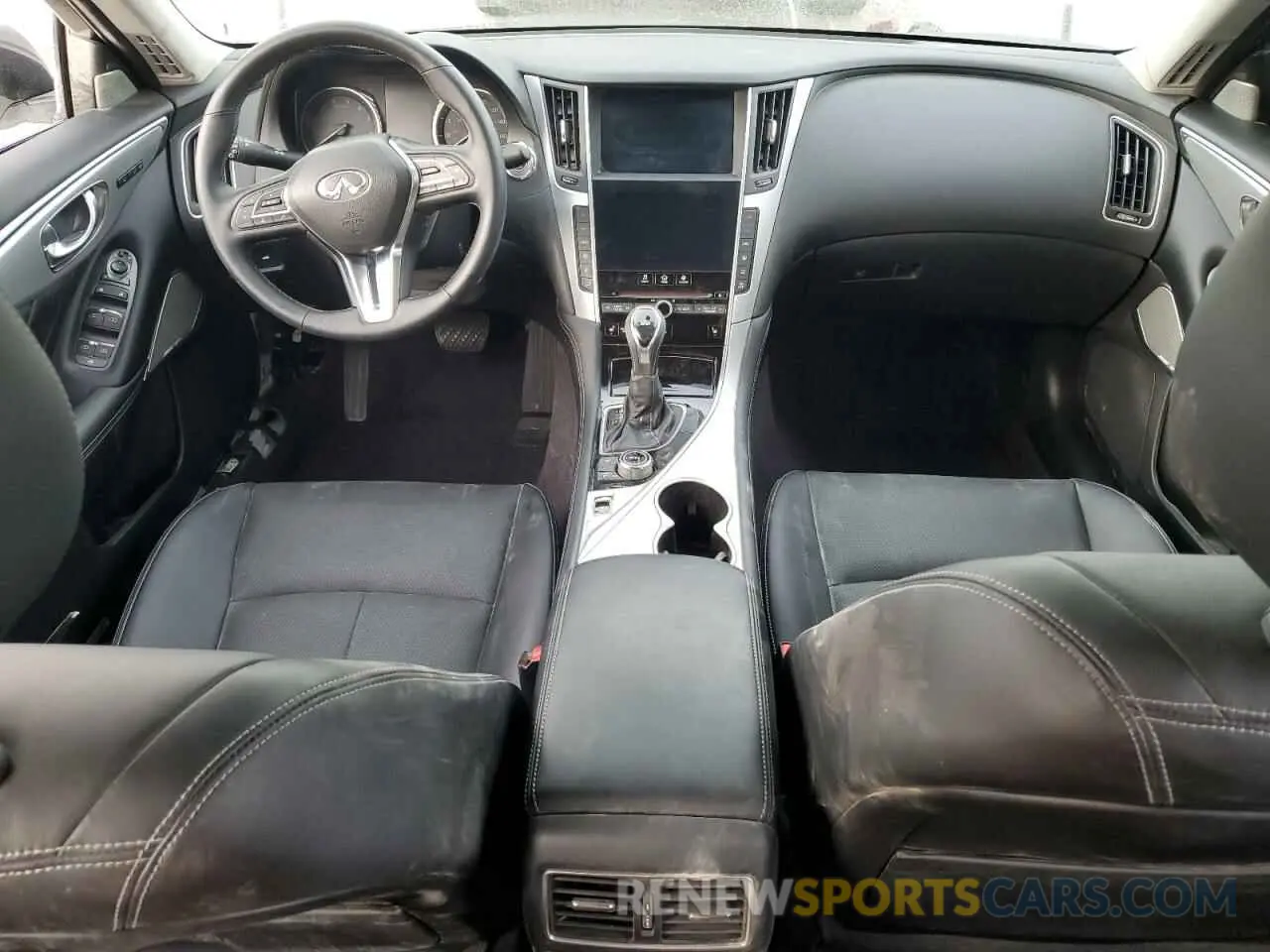 8 fotografías del automóvil dañado JN1EV7BP4RM600670 INFINITI Q50 2024