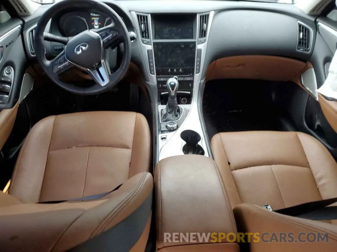 8 fotografías del automóvil dañado JN1EV7BP5RM601570 INFINITI Q50 2024