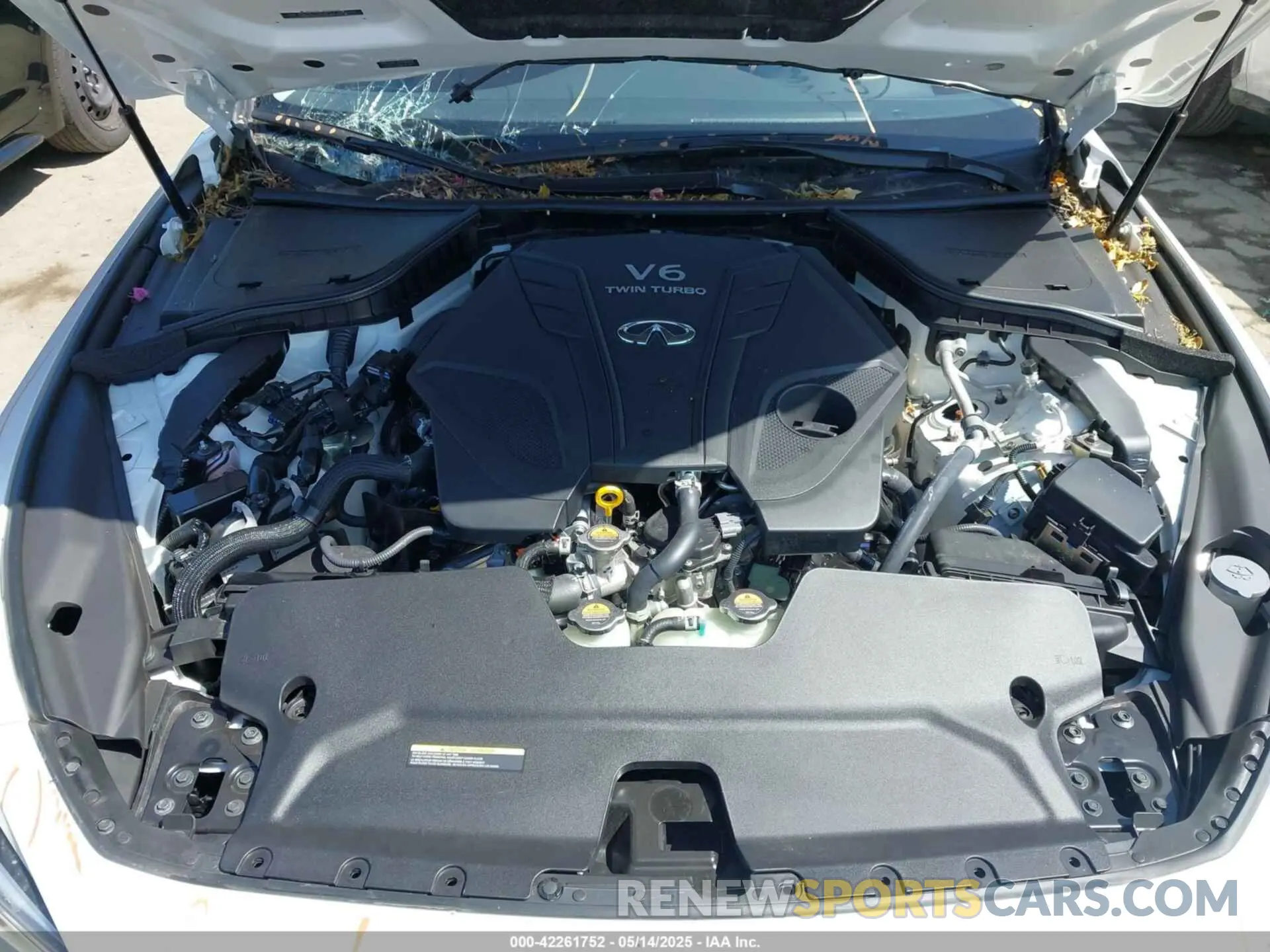 10 fotografías del automóvil dañado JN1EV7BP5RM601925 INFINITI Q50 2024