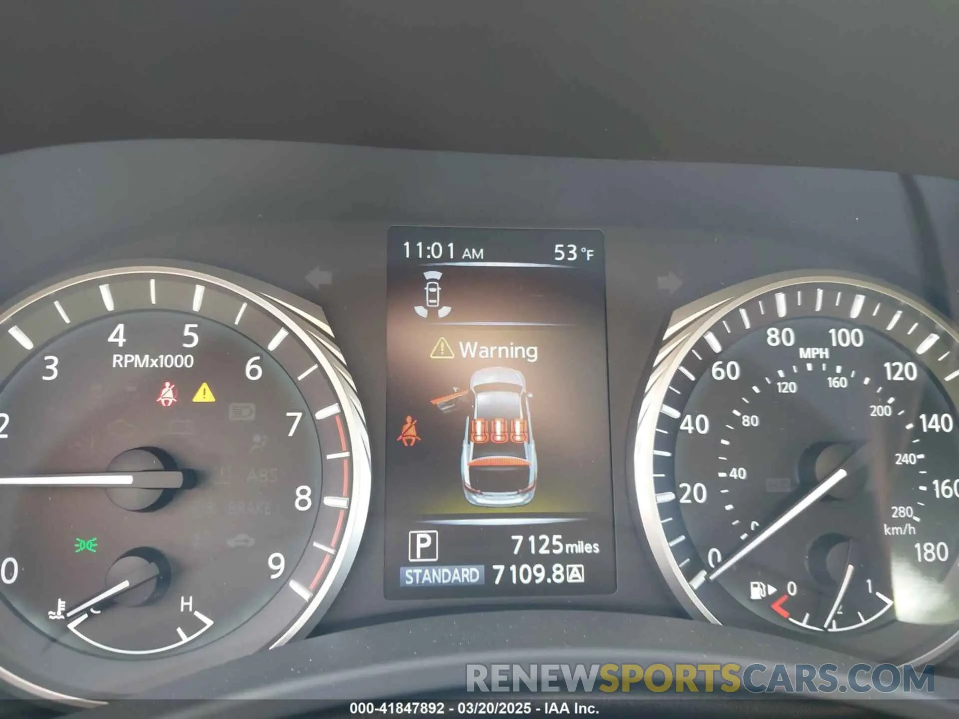 7 fotografías del automóvil dañado JN1EV7BP6RM601271 INFINITI Q50 2024