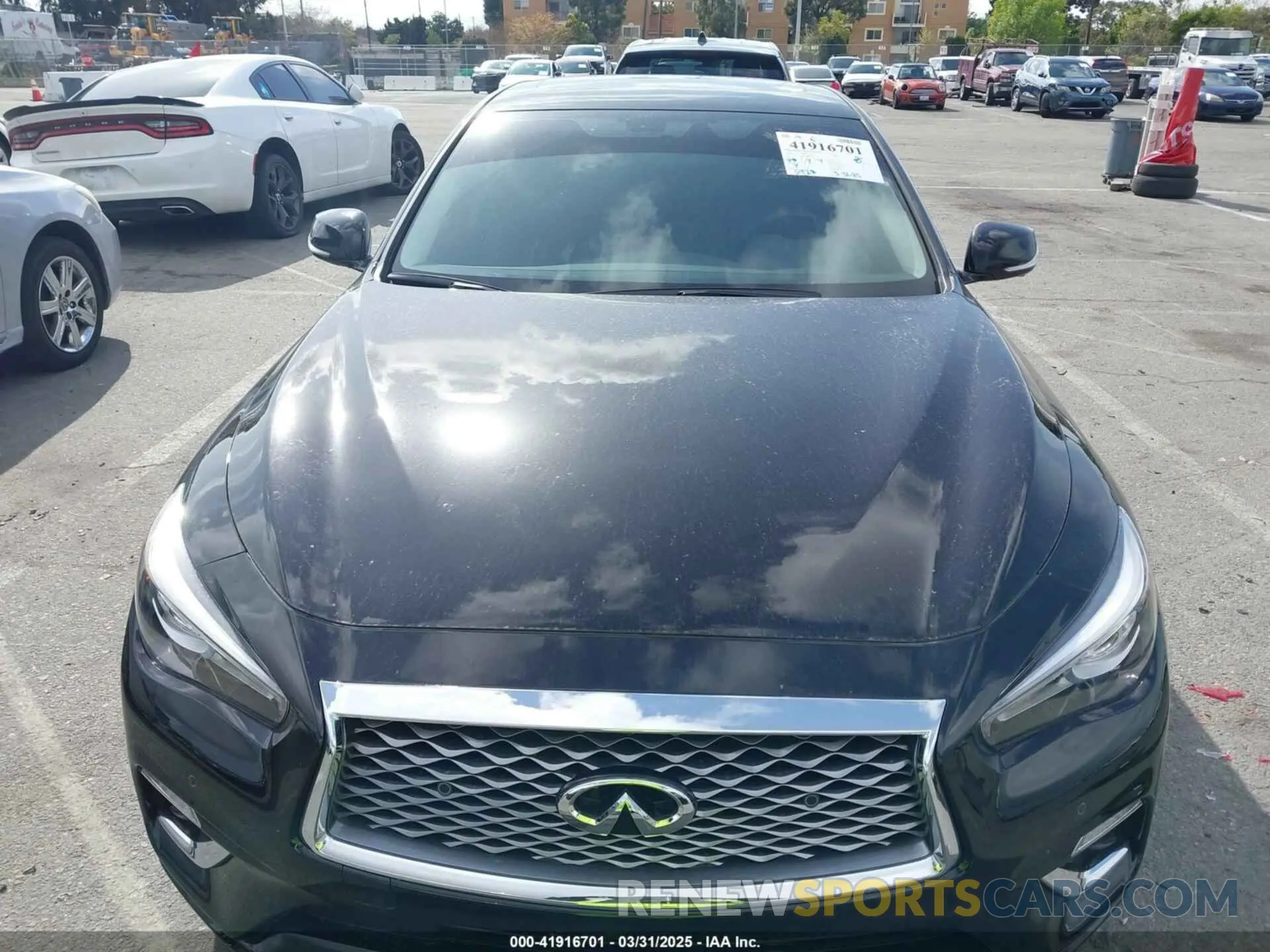 13 fotografías del automóvil dañado JN1EV7BP6RM601612 INFINITI Q50 2024