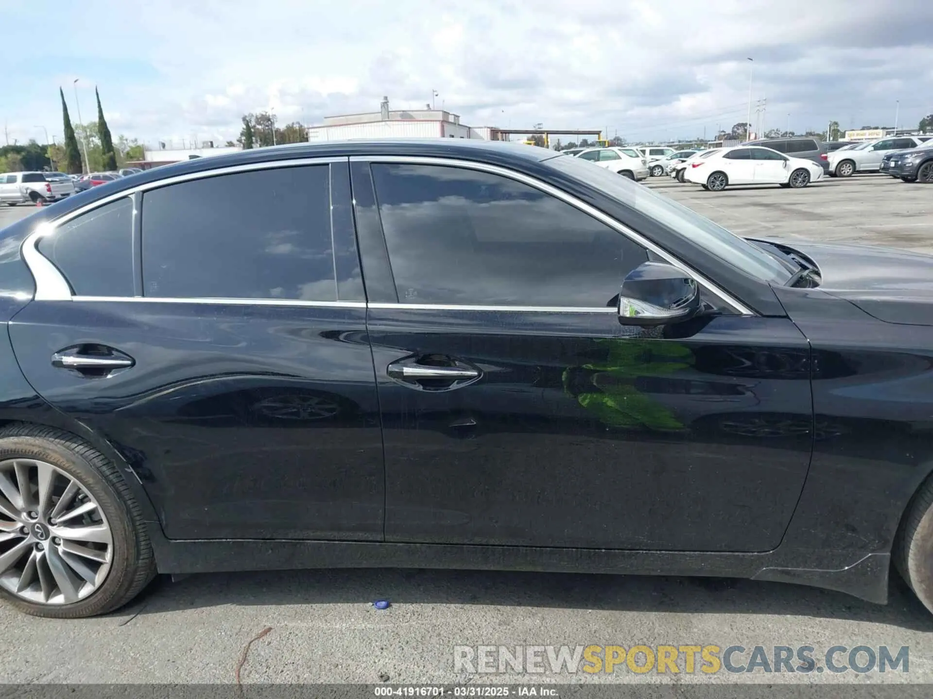 14 fotografías del automóvil dañado JN1EV7BP6RM601612 INFINITI Q50 2024
