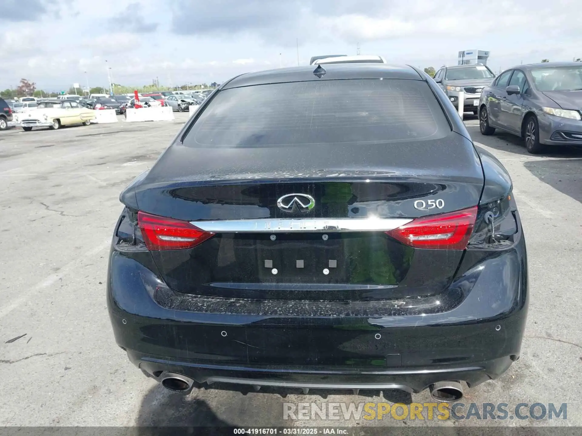 17 fotografías del automóvil dañado JN1EV7BP6RM601612 INFINITI Q50 2024