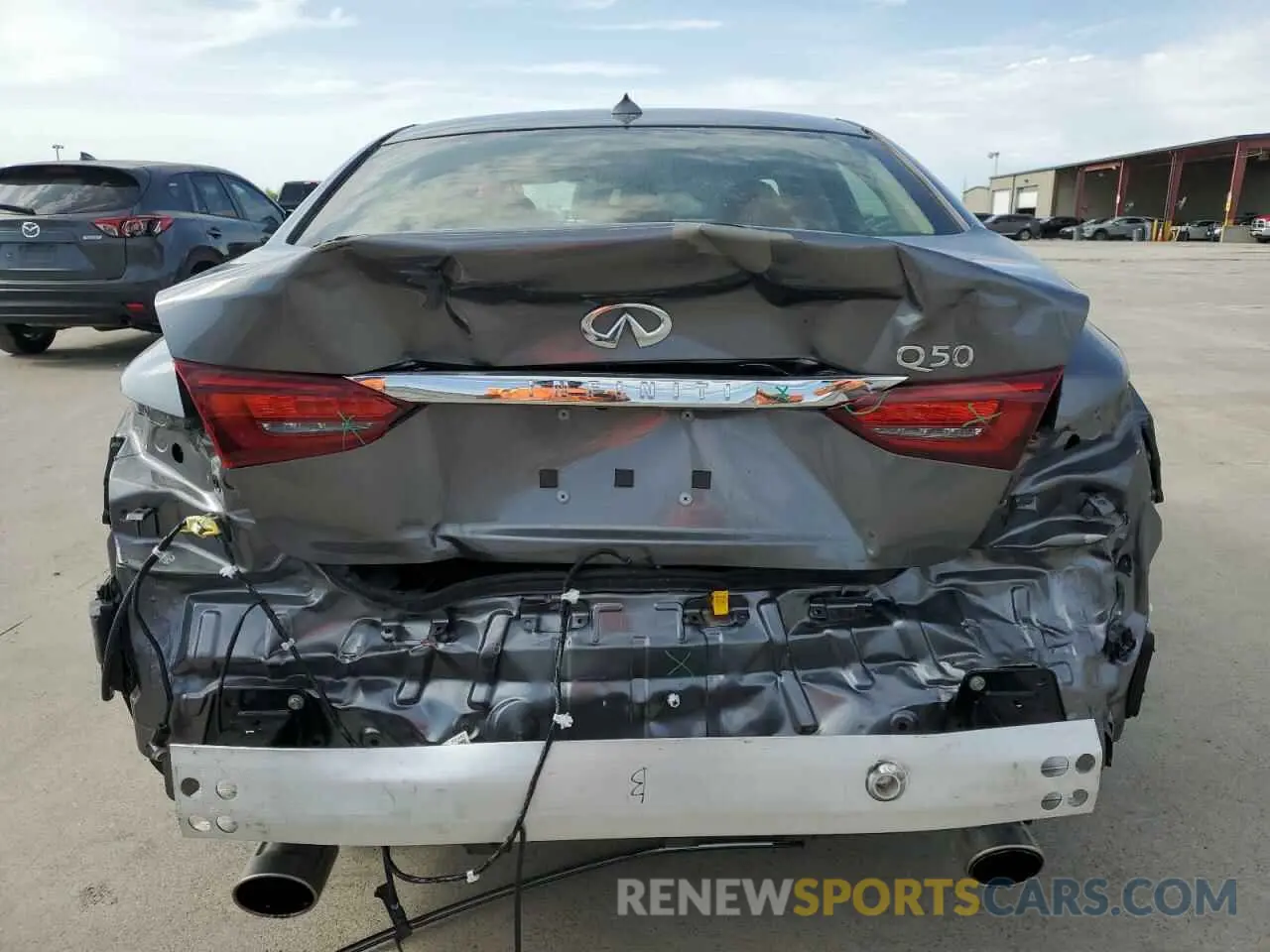 6 fotografías del automóvil dañado JN1EV7BP8RM600834 INFINITI Q50 2024