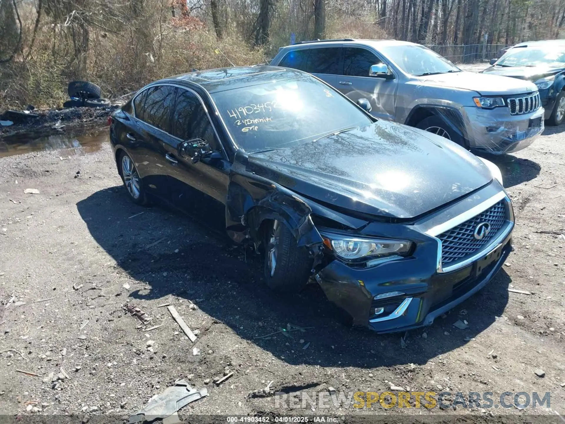 1 fotografías del automóvil dañado JN1EV7BR6RM632411 INFINITI Q50 2024