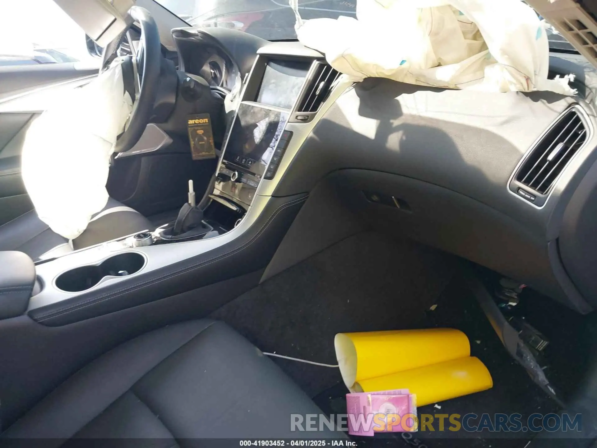 5 fotografías del automóvil dañado JN1EV7BR6RM632411 INFINITI Q50 2024