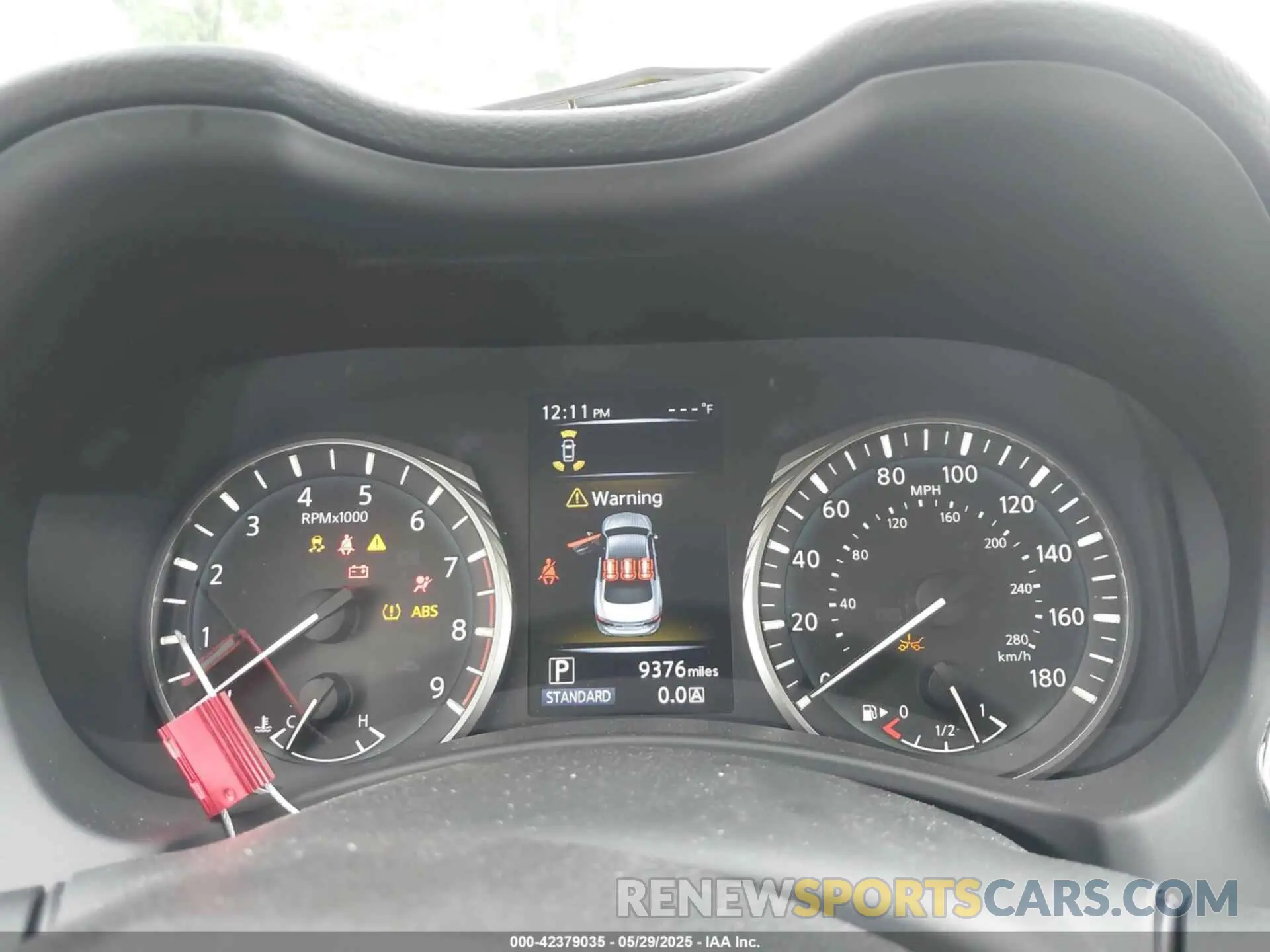 7 fotografías del automóvil dañado JN1EV7BR7RM631669 INFINITI Q50 2024